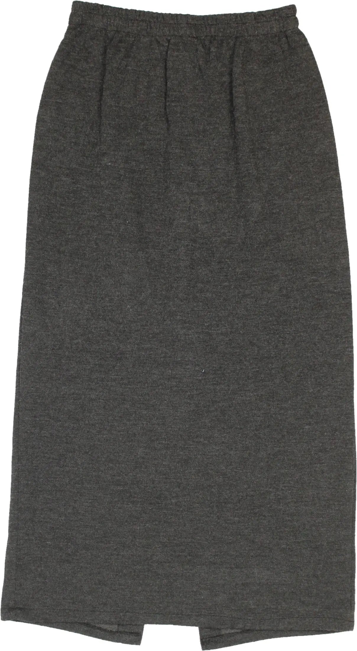 Unknown - Grey pencil skirt- ThriftTale.com - Vintage and second handclothing