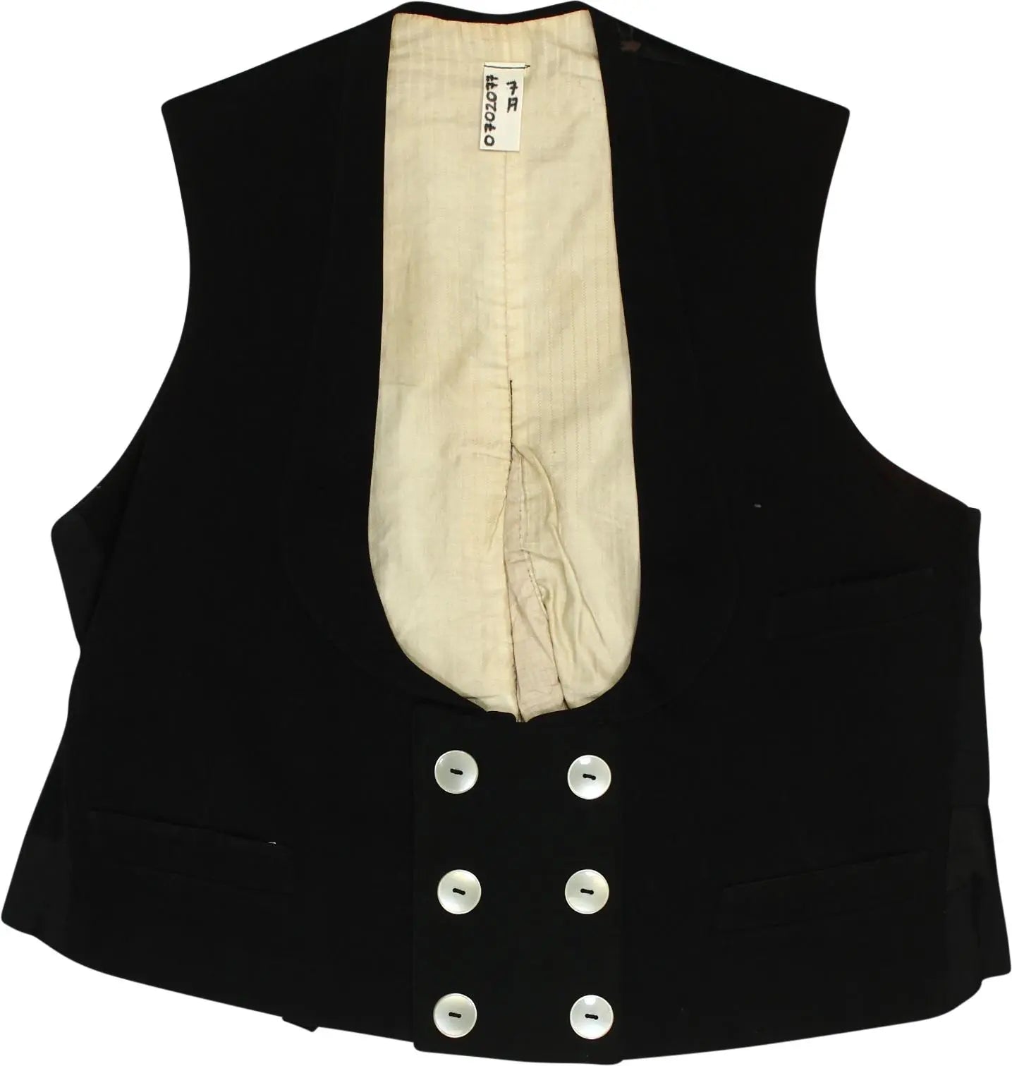 Unknown - Handmade Waistcoat- ThriftTale.com - Vintage and second handclothing