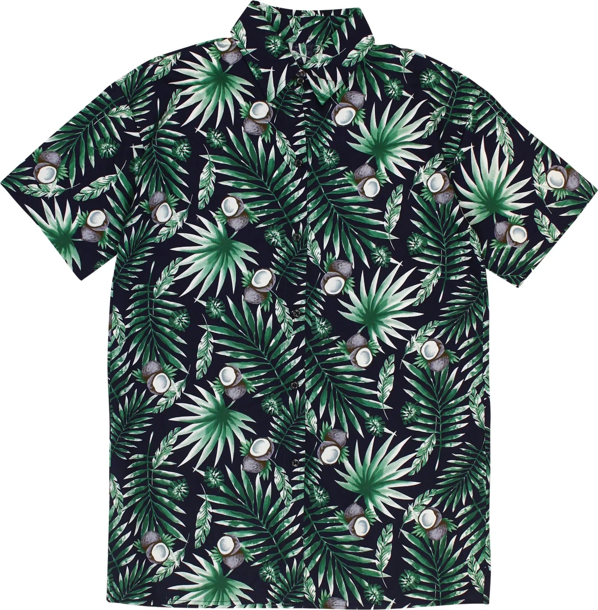 Unknown - Hawaiian Coconut Shirt- ThriftTale.com - Vintage and second handclothing
