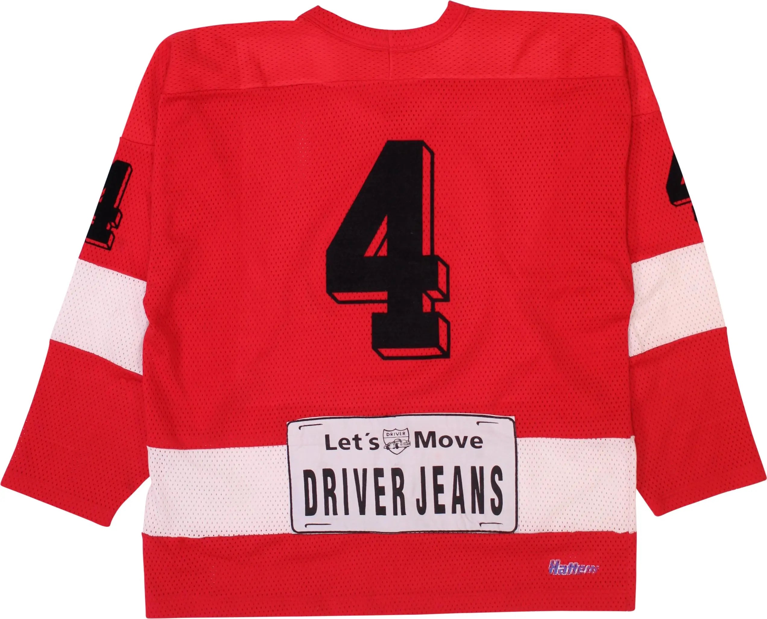 Unknown - Ice Hockey Shirt by Driver Jeans- ThriftTale.com - Vintage and second handclothing