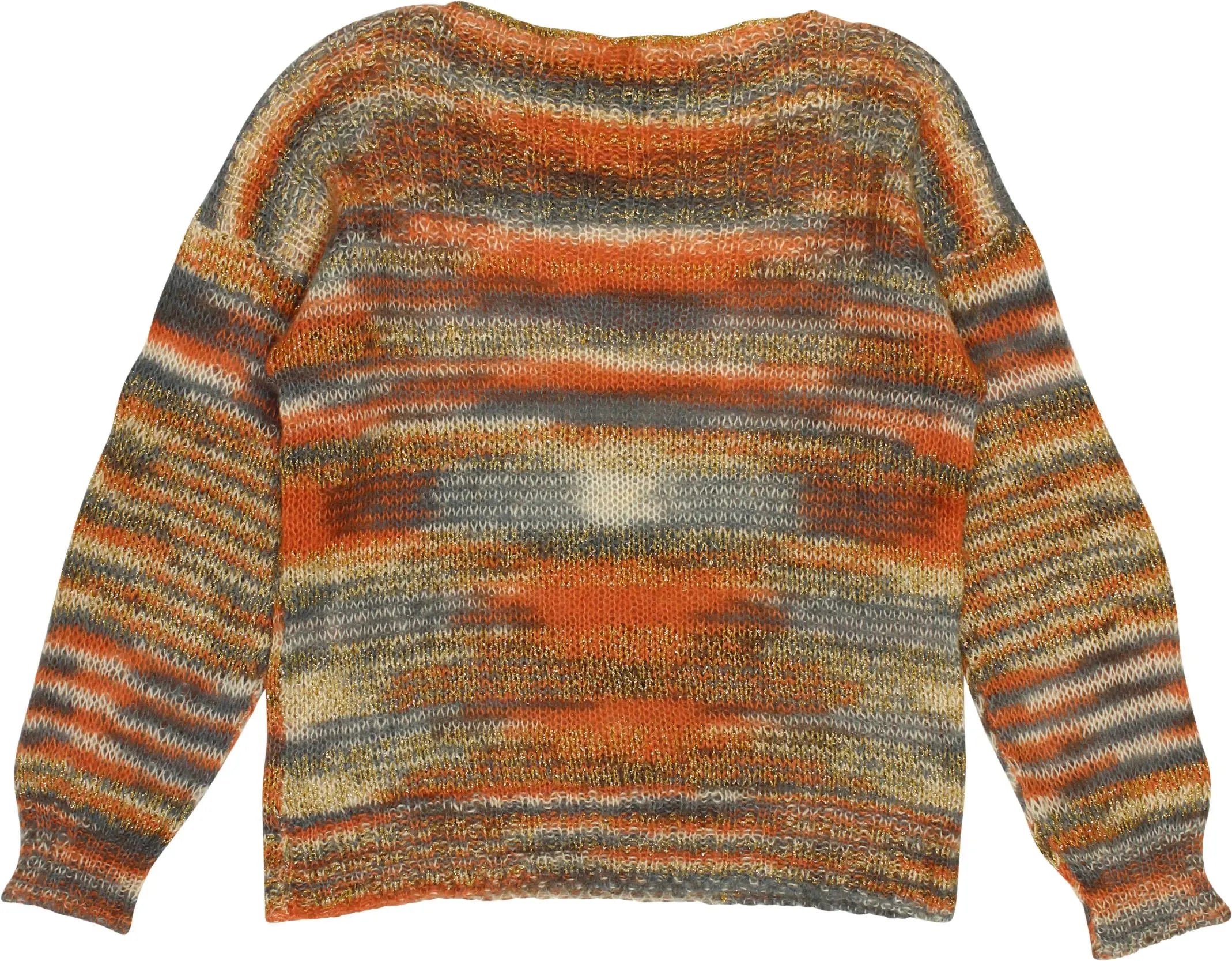 Unknown - Knitted Jumper with Lurex- ThriftTale.com - Vintage and second handclothing