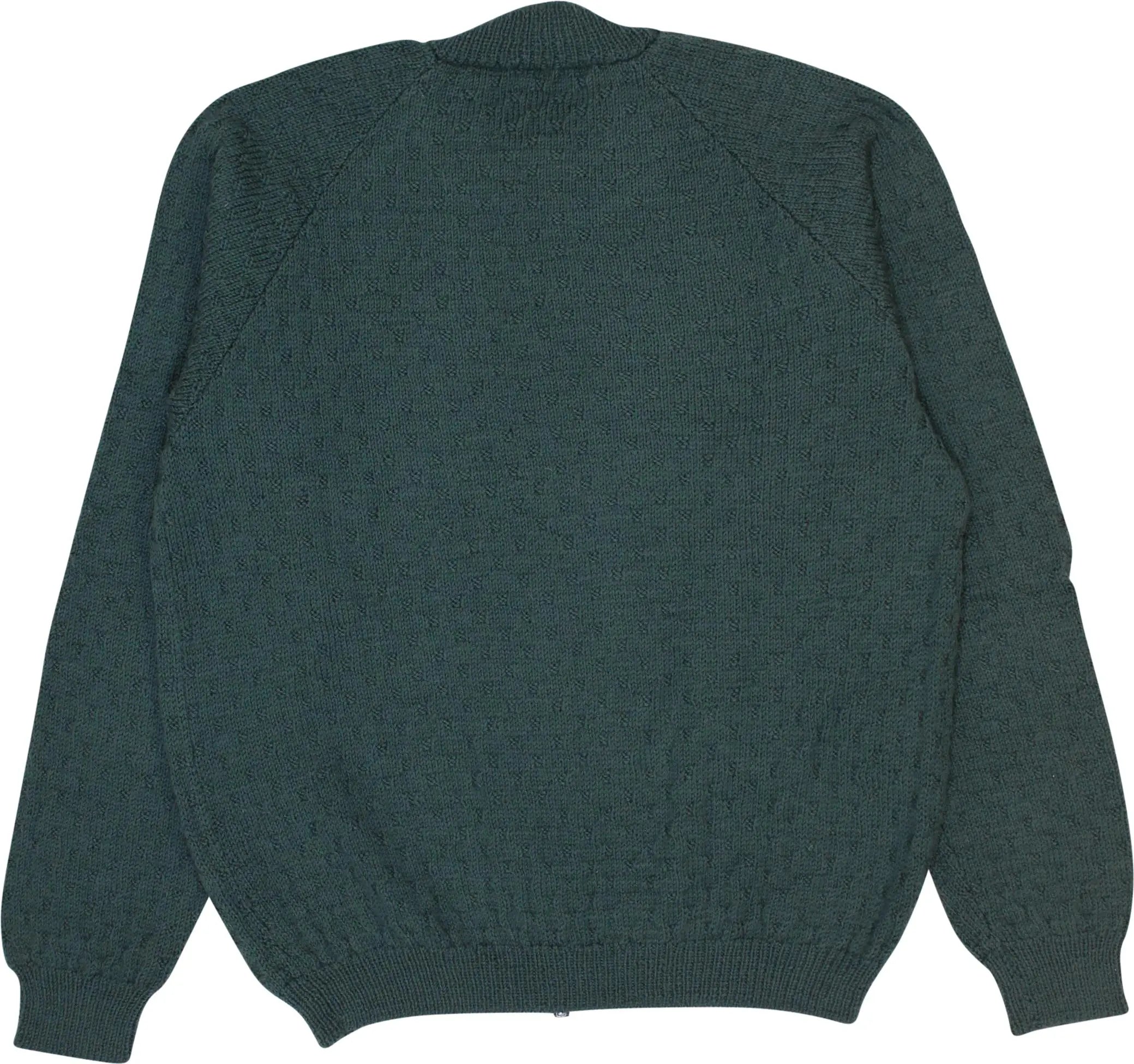 Unknown - Knitted Jumper with Zipper- ThriftTale.com - Vintage and second handclothing
