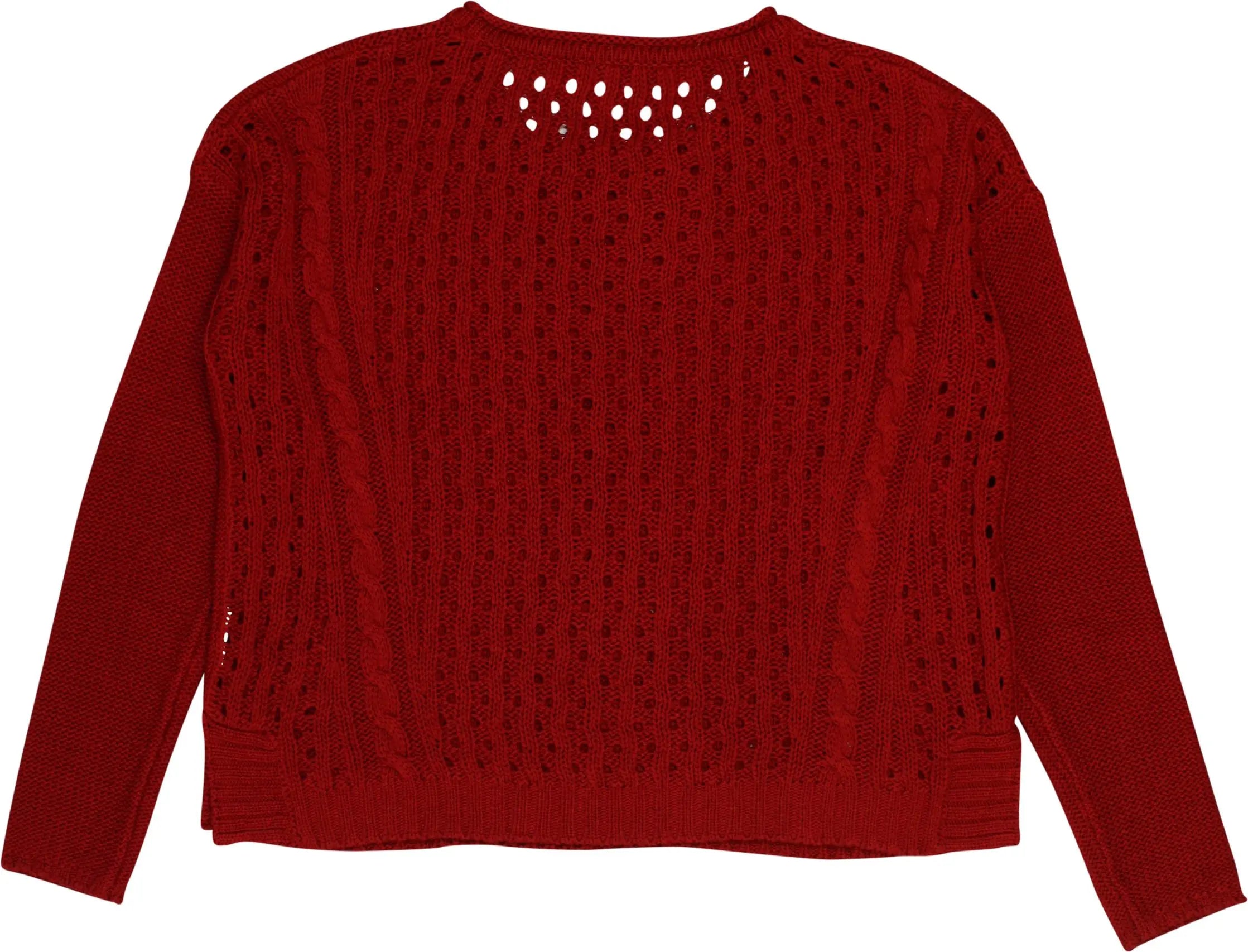Unknown - Knitted Round Neck Jumper- ThriftTale.com - Vintage and second handclothing