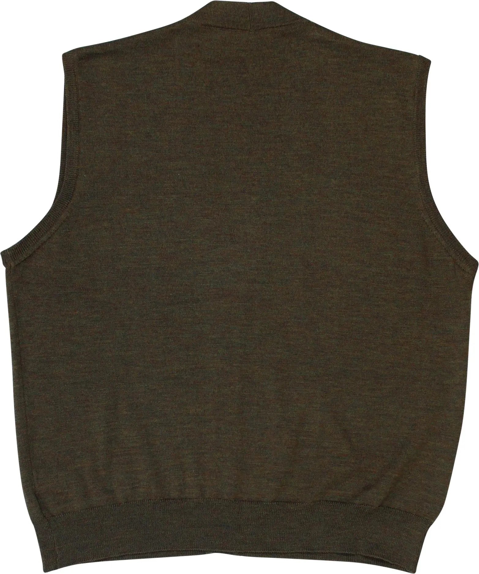 Unknown - Knitted Sleeveless Vest- ThriftTale.com - Vintage and second handclothing