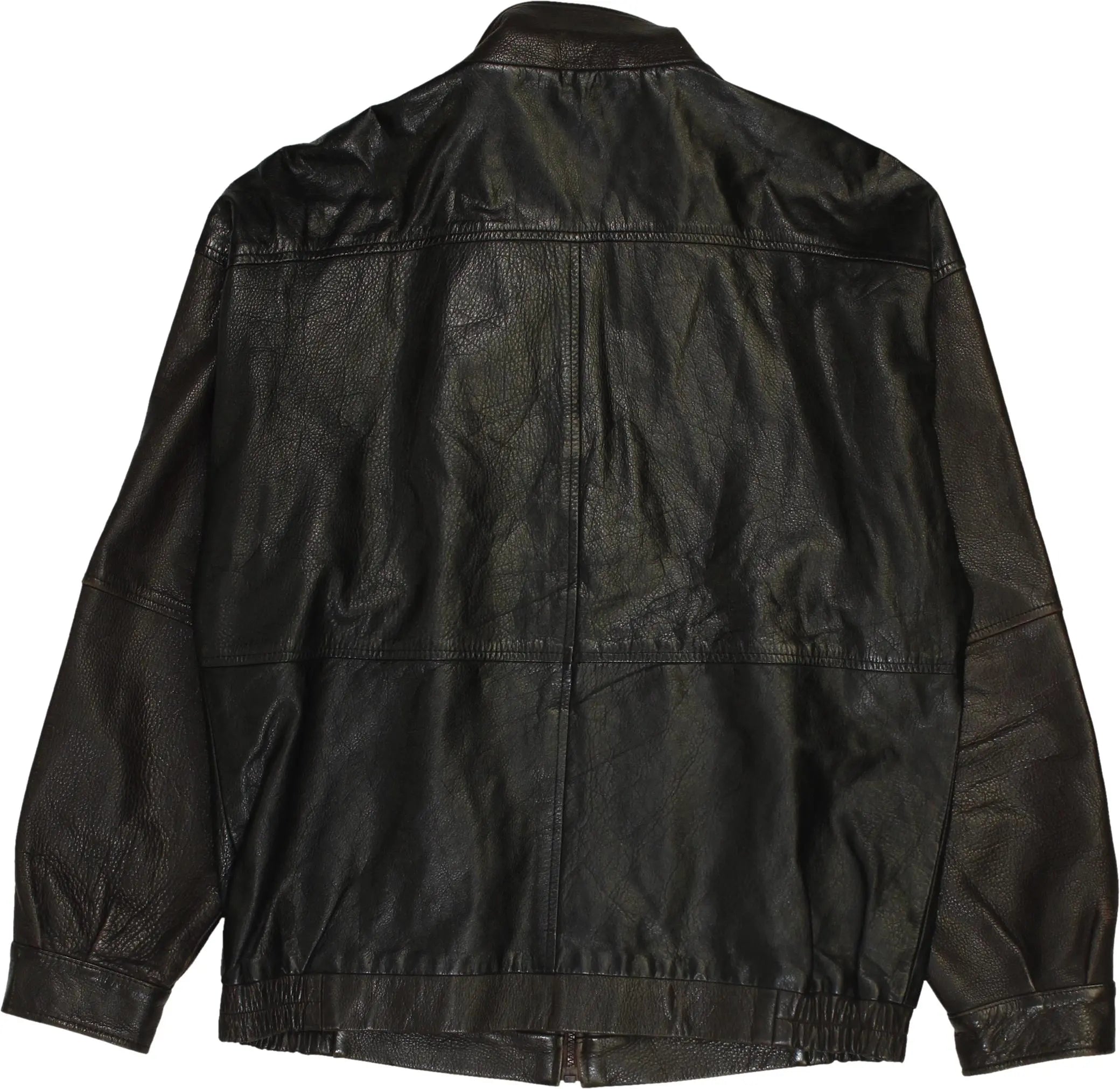 Unknown - Leather Jacket- ThriftTale.com - Vintage and second handclothing