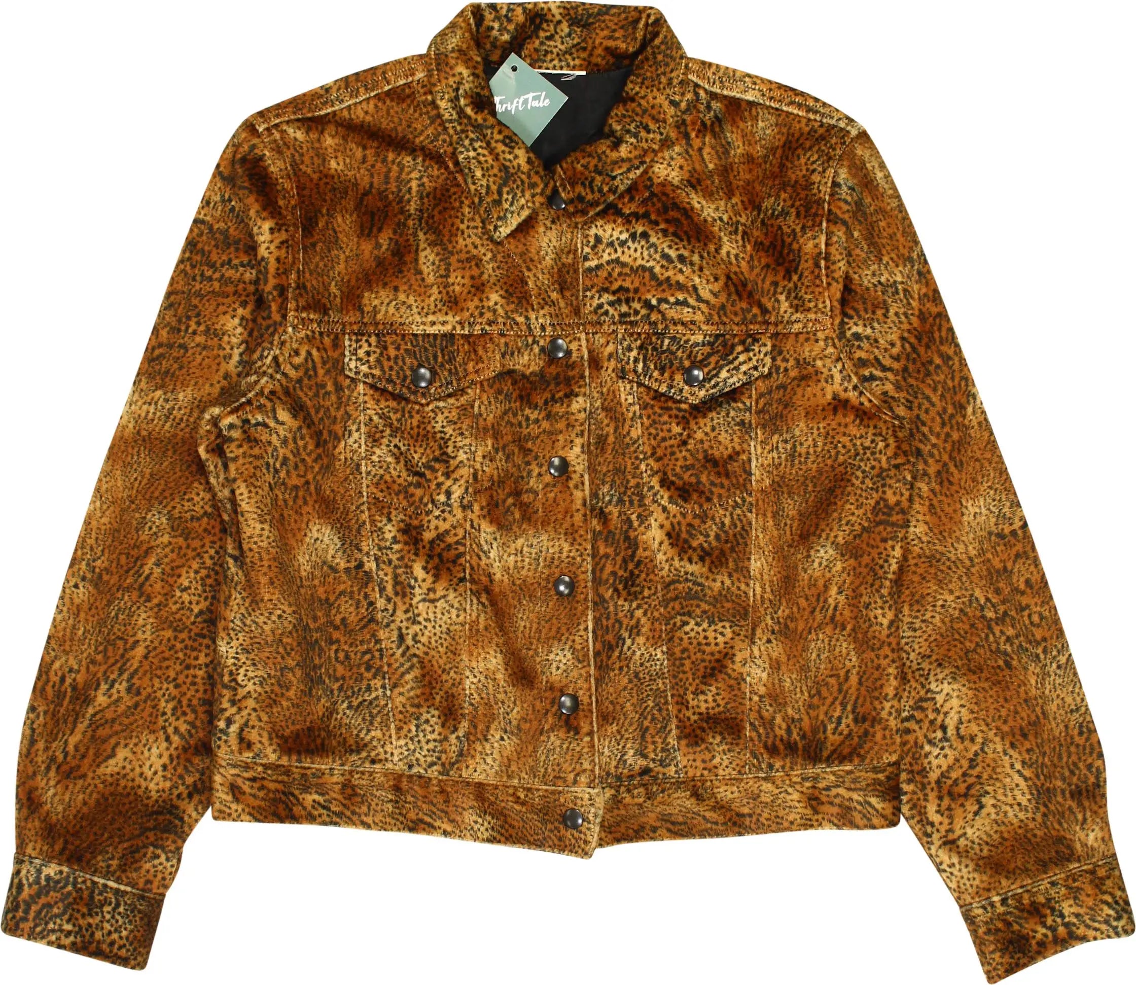 Unknown - Leopard Jacket- ThriftTale.com - Vintage and second handclothing
