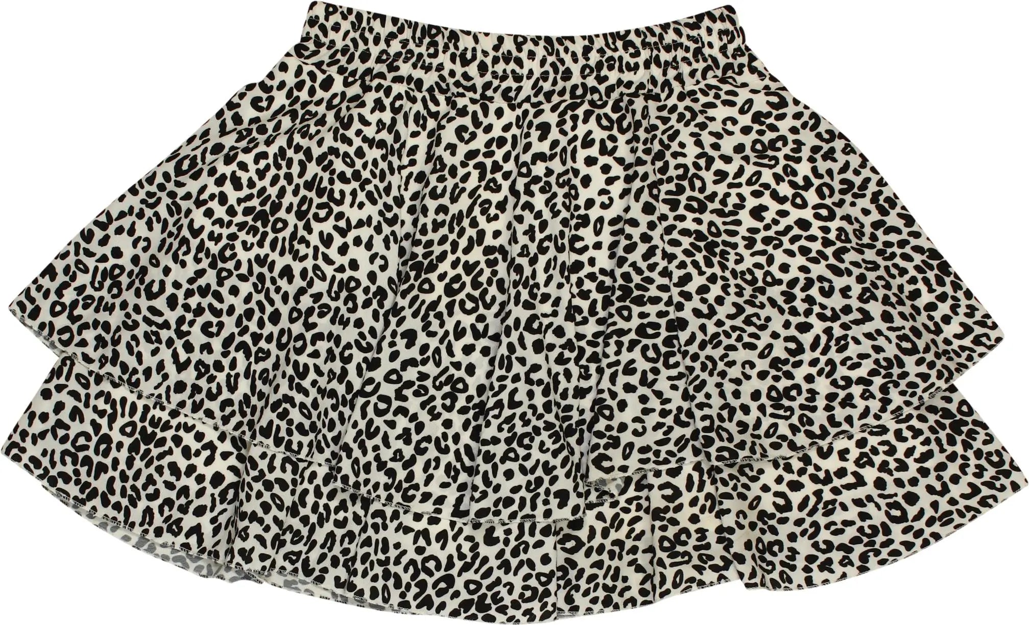Unknown - Leopard Print Skirt- ThriftTale.com - Vintage and second handclothing