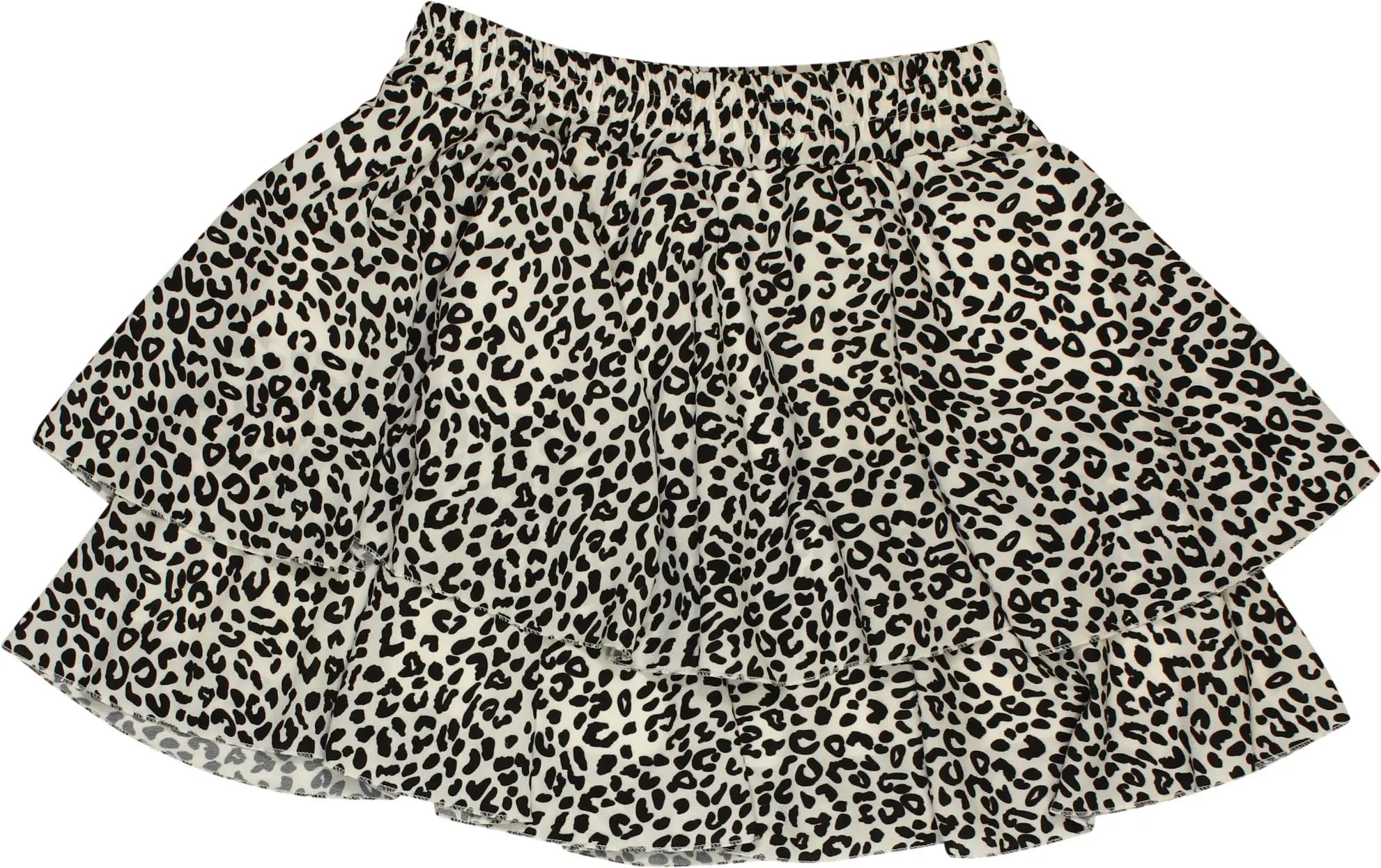 Unknown - Leopard Print Skirt- ThriftTale.com - Vintage and second handclothing
