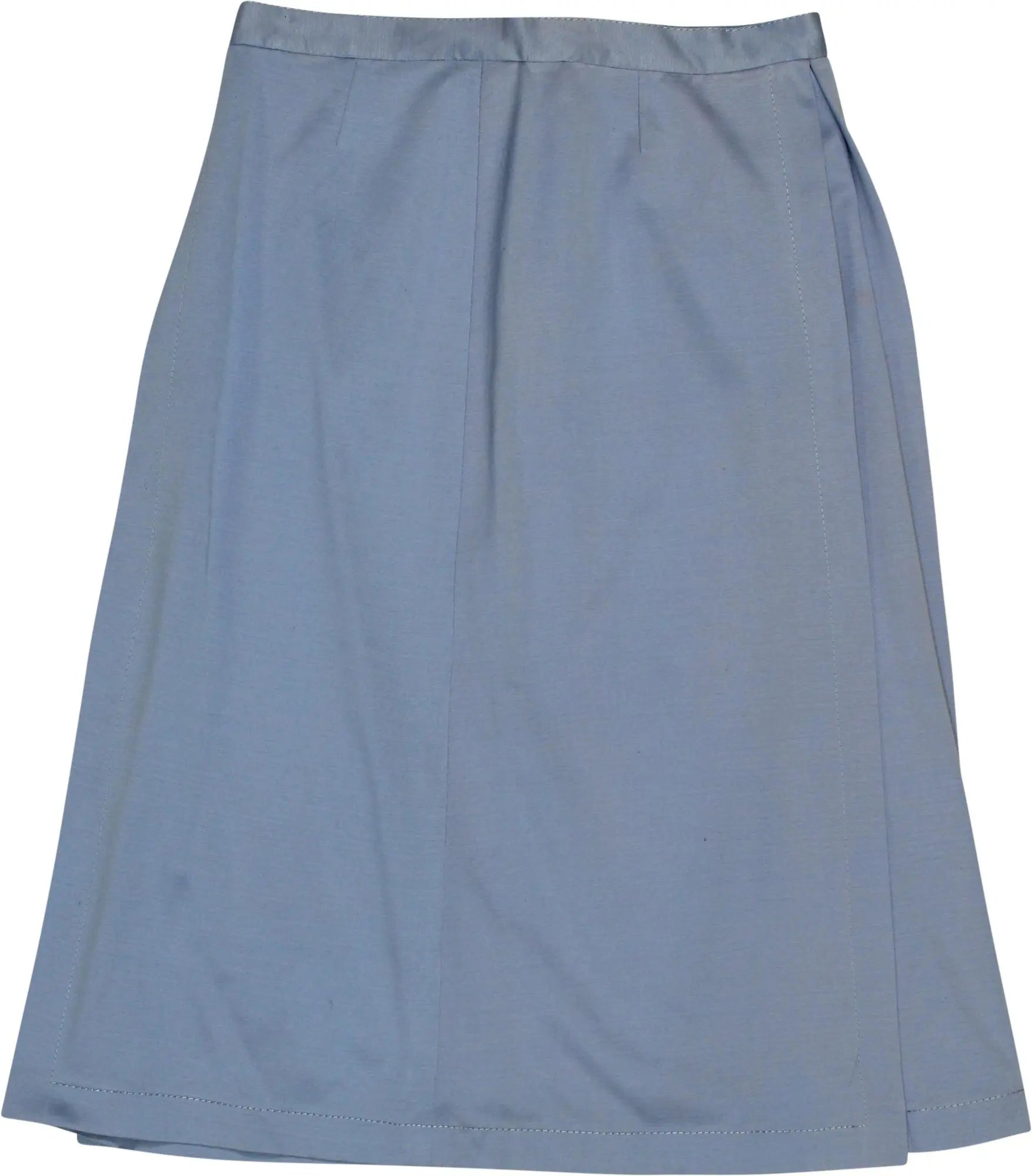 Unknown - Lightblue midi skirt- ThriftTale.com - Vintage and second handclothing