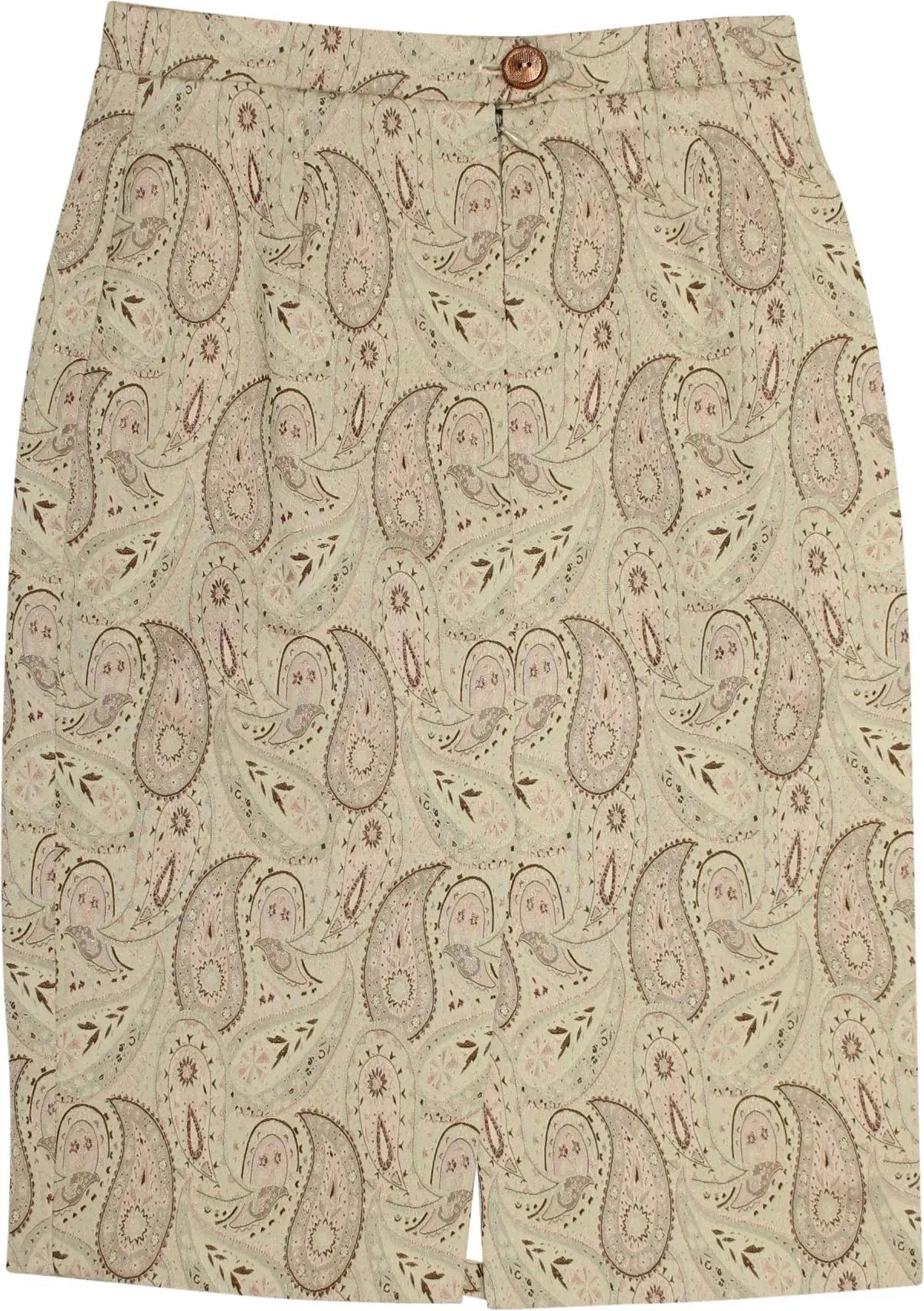 Unknown - Paisley Skirt- ThriftTale.com - Vintage and second handclothing