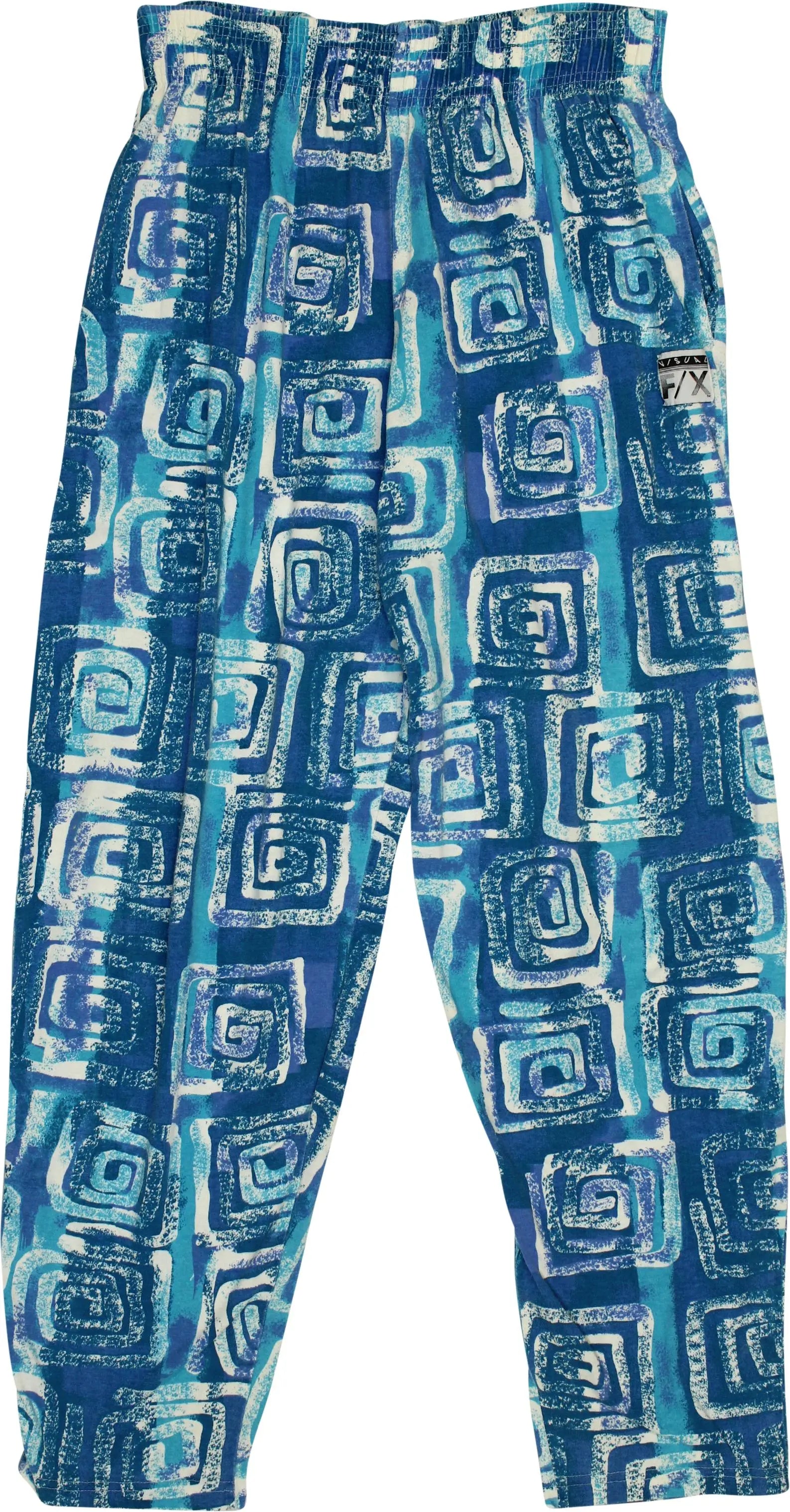 Unknown - Patterned Joggers- ThriftTale.com - Vintage and second handclothing