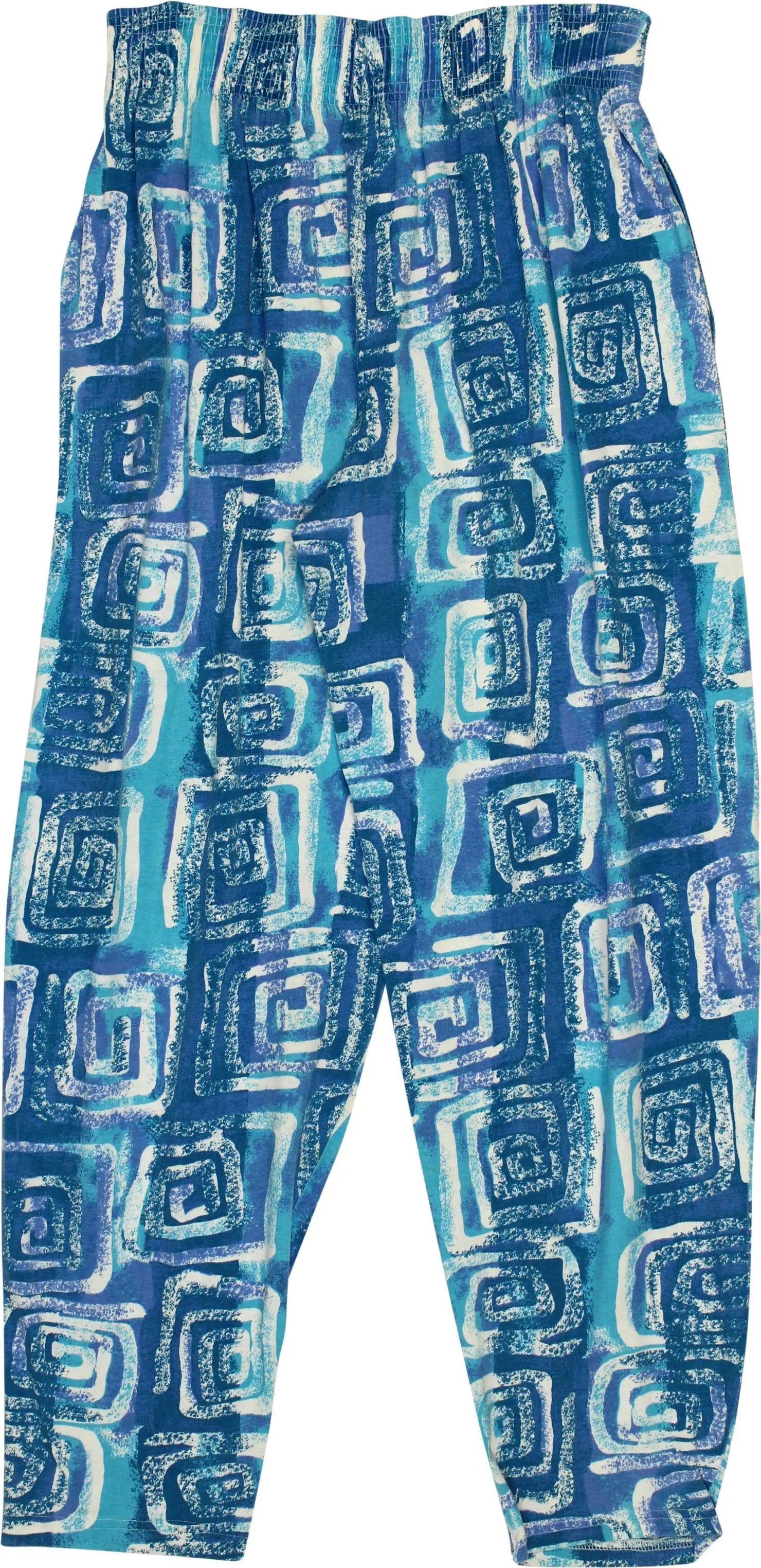 Unknown - Patterned Joggers- ThriftTale.com - Vintage and second handclothing