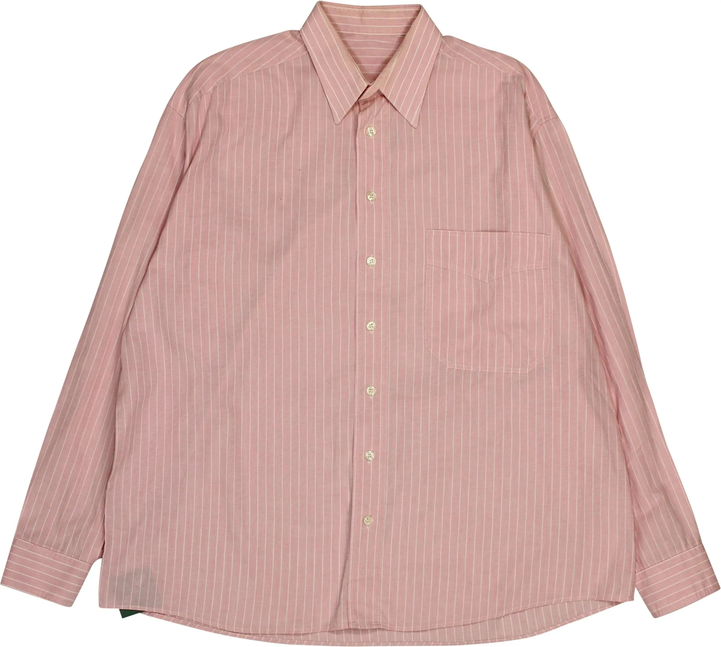 Unknown - Pink Striped Shirt- ThriftTale.com - Vintage and second handclothing