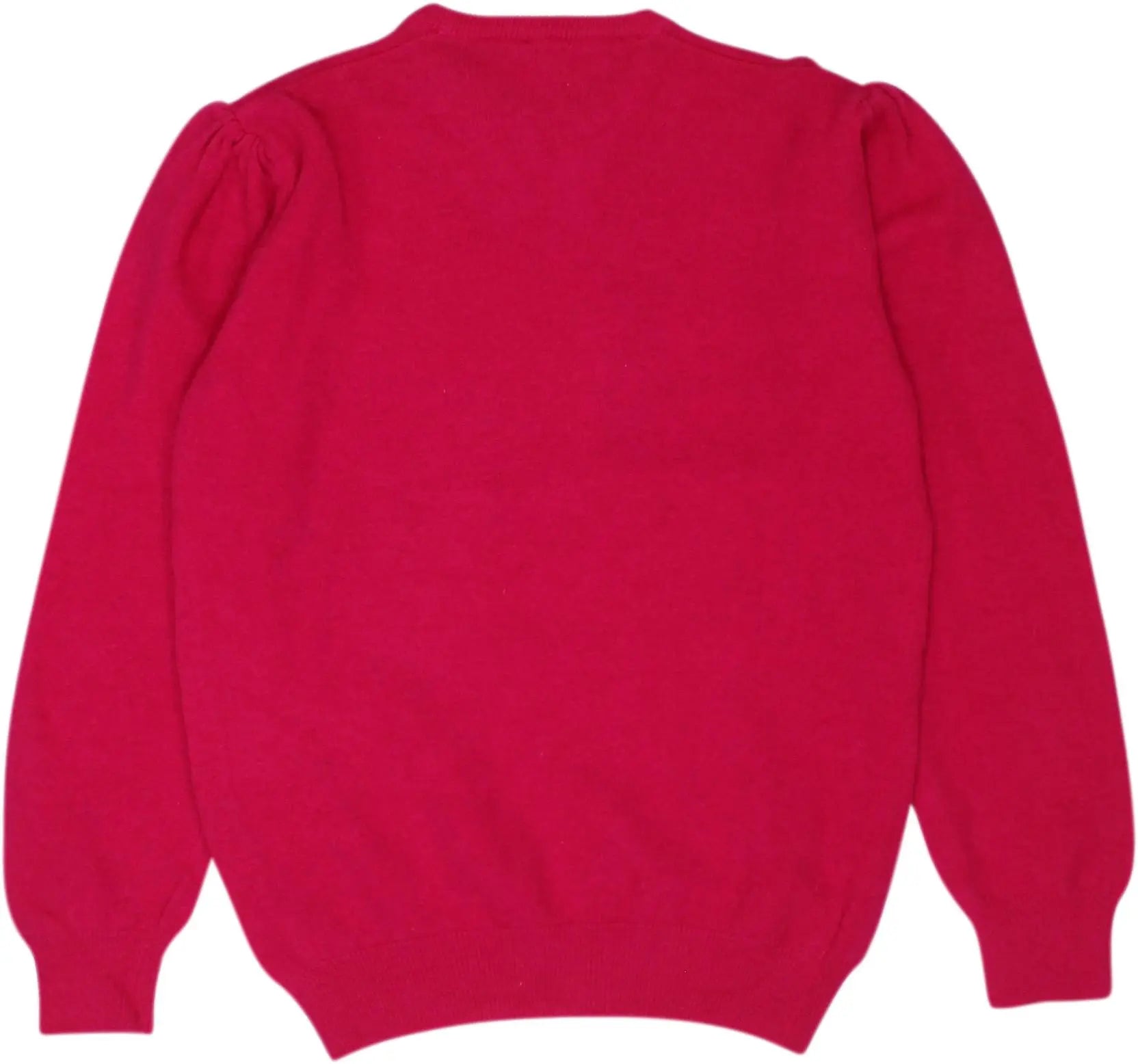 Unknown - Pink Wool Blend Sweater- ThriftTale.com - Vintage and second handclothing
