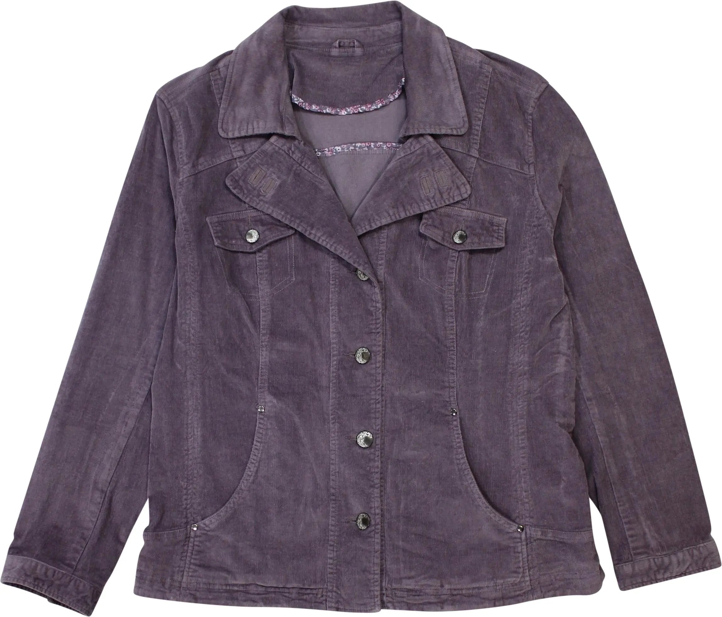 Unknown - Purple Corduroy Jacket- ThriftTale.com - Vintage and second handclothing