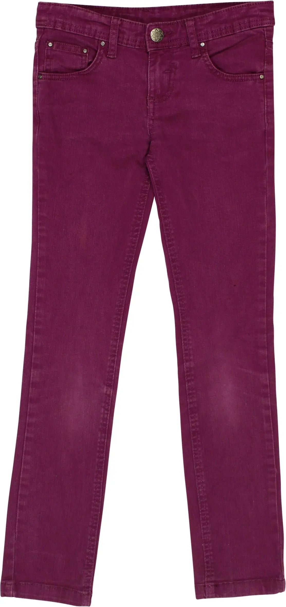 Unknown - Purple Jeans- ThriftTale.com - Vintage and second handclothing