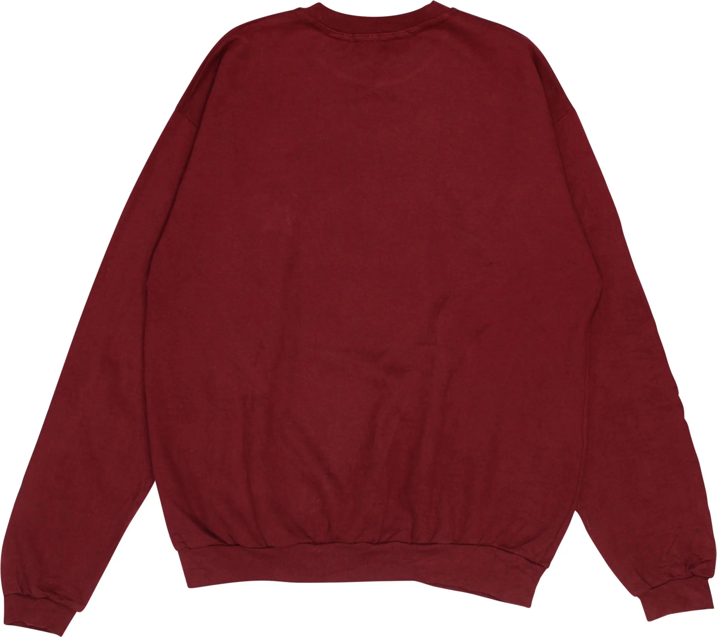 Unknown - Red College Sweater- ThriftTale.com - Vintage and second handclothing