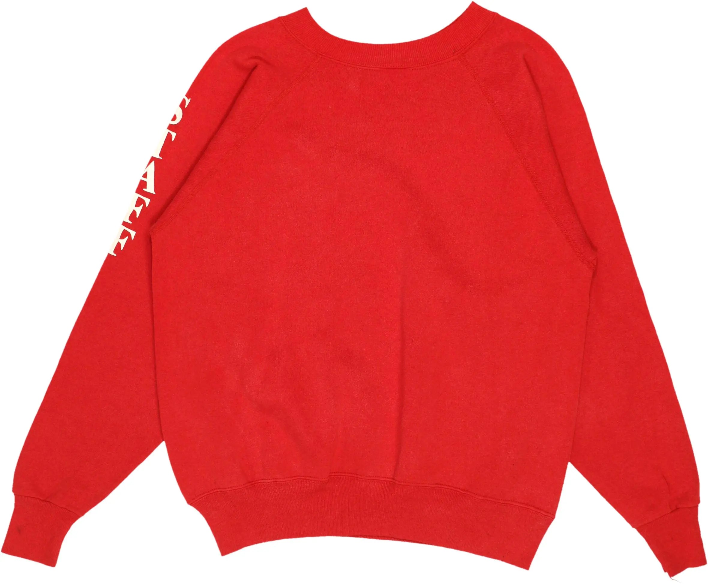 Unknown - Red Sweater- ThriftTale.com - Vintage and second handclothing