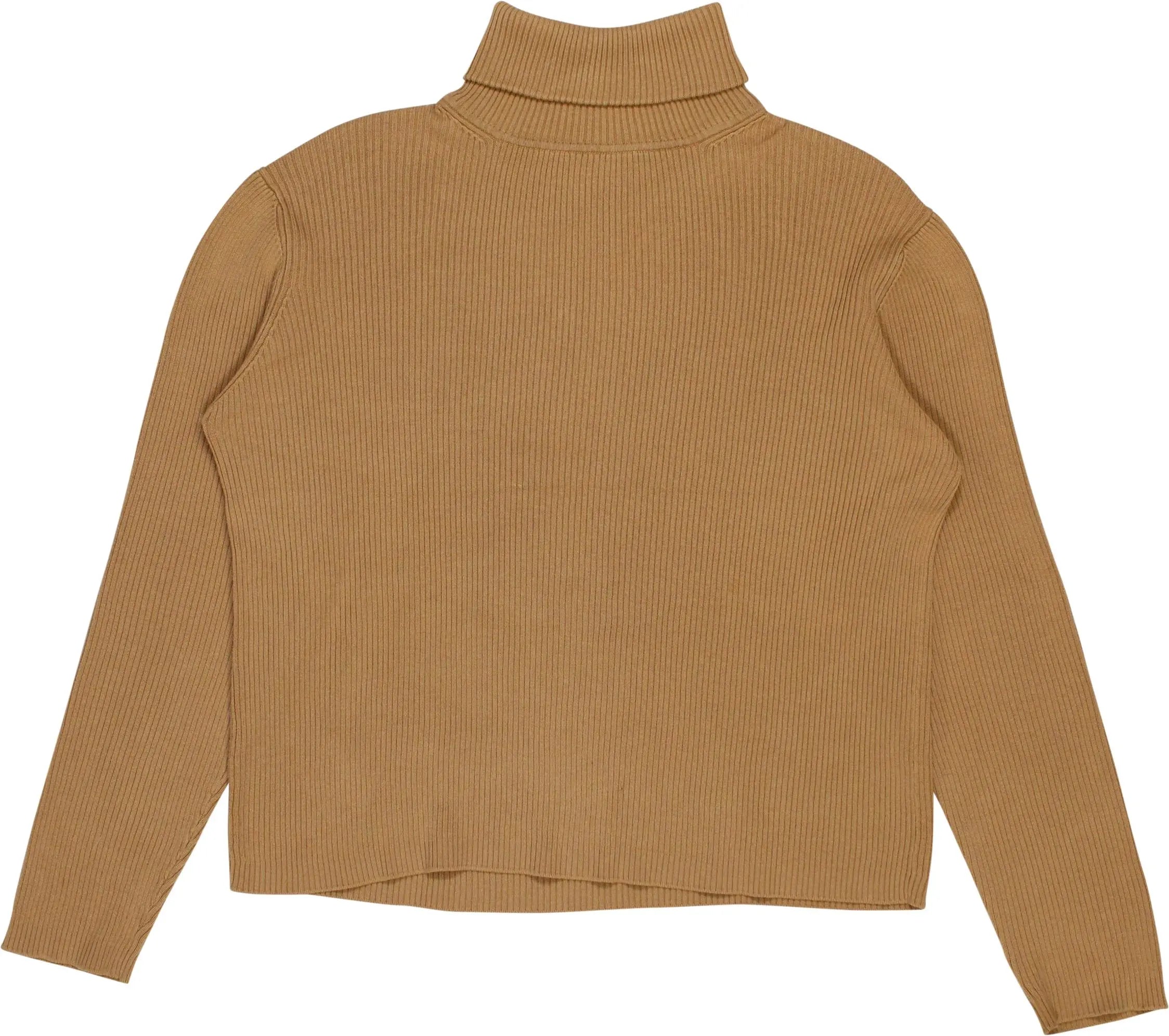 Unknown - Rib Turtleneck Jumper- ThriftTale.com - Vintage and second handclothing