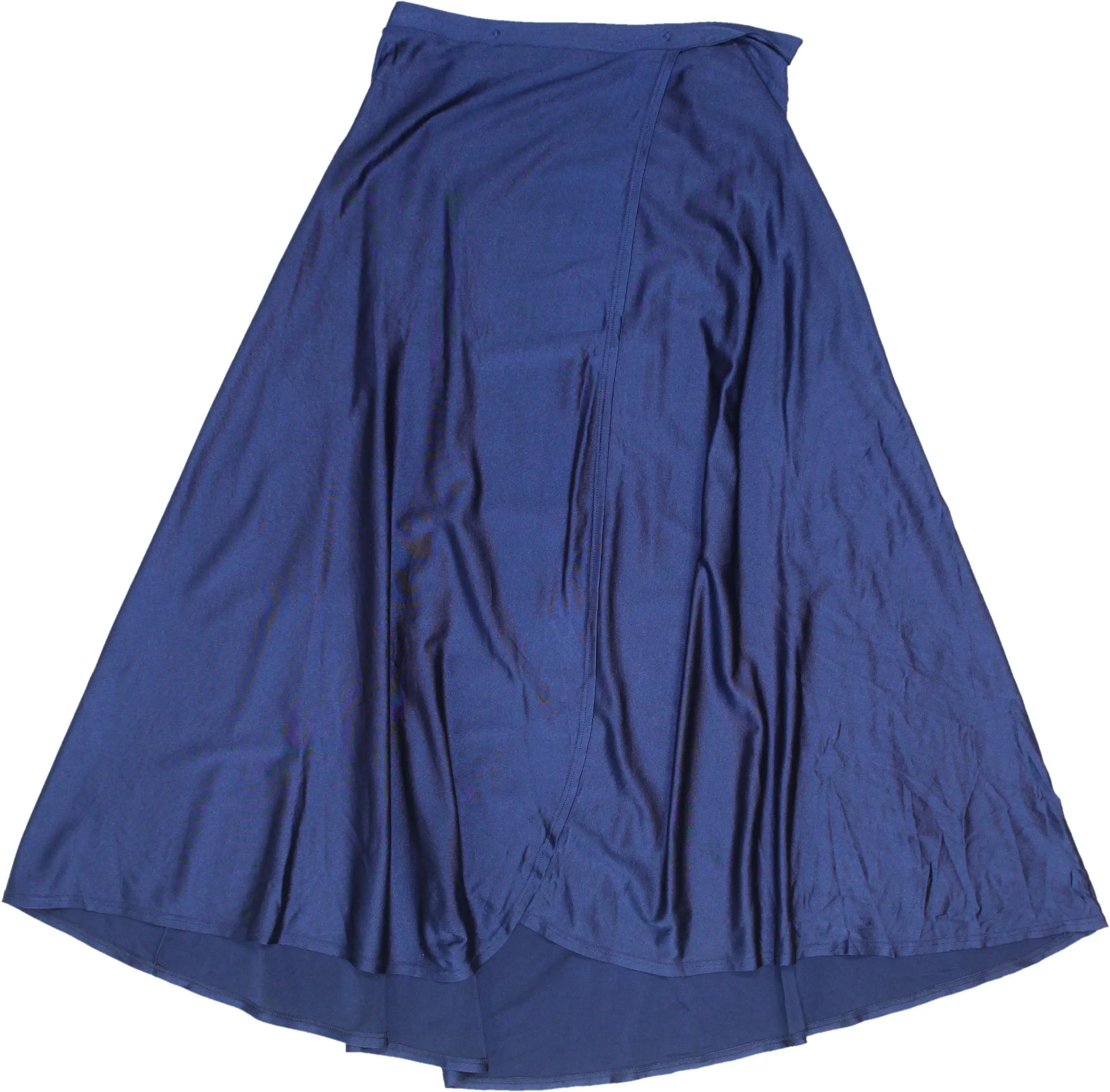Unknown - Satin Wrap Skirt- ThriftTale.com - Vintage and second handclothing