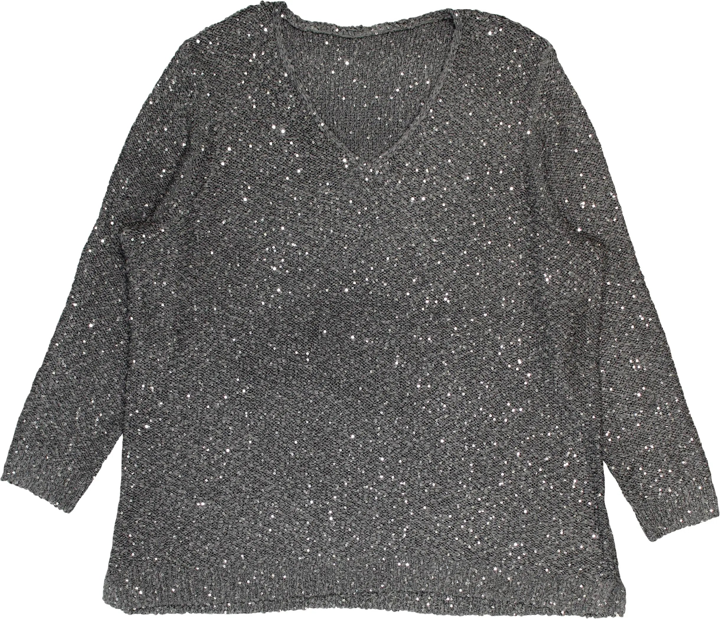Unknown - Sequin Jumper- ThriftTale.com - Vintage and second handclothing