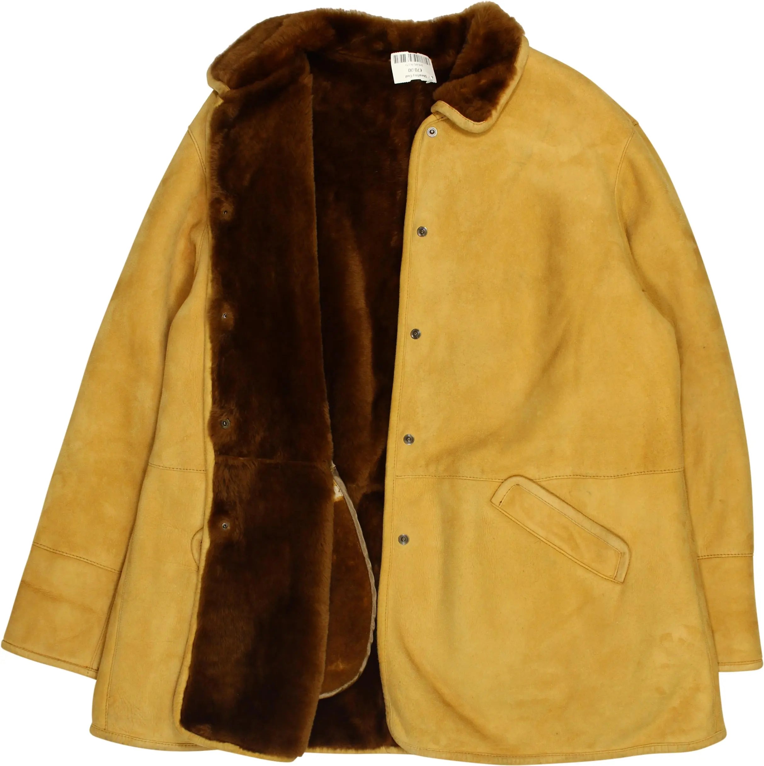Unknown - Shearling Coat- ThriftTale.com - Vintage and second handclothing