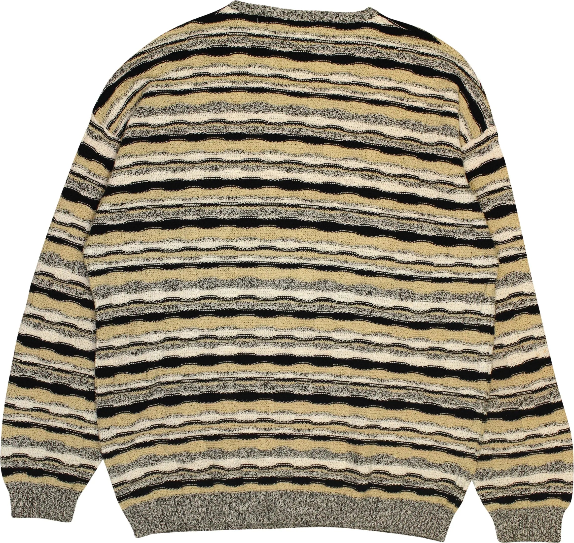 Unknown - Striped Jumper- ThriftTale.com - Vintage and second handclothing