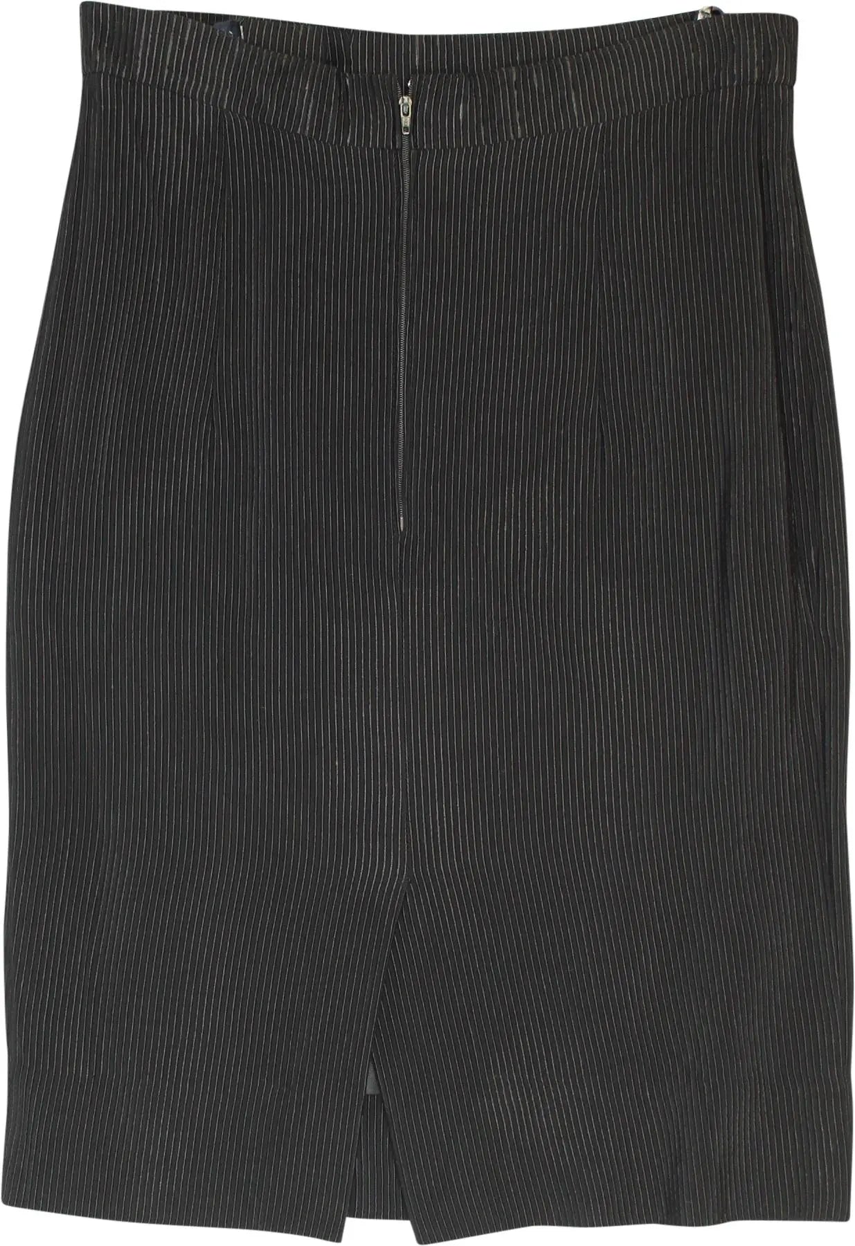 Unknown - Striped Pencil Skirt- ThriftTale.com - Vintage and second handclothing