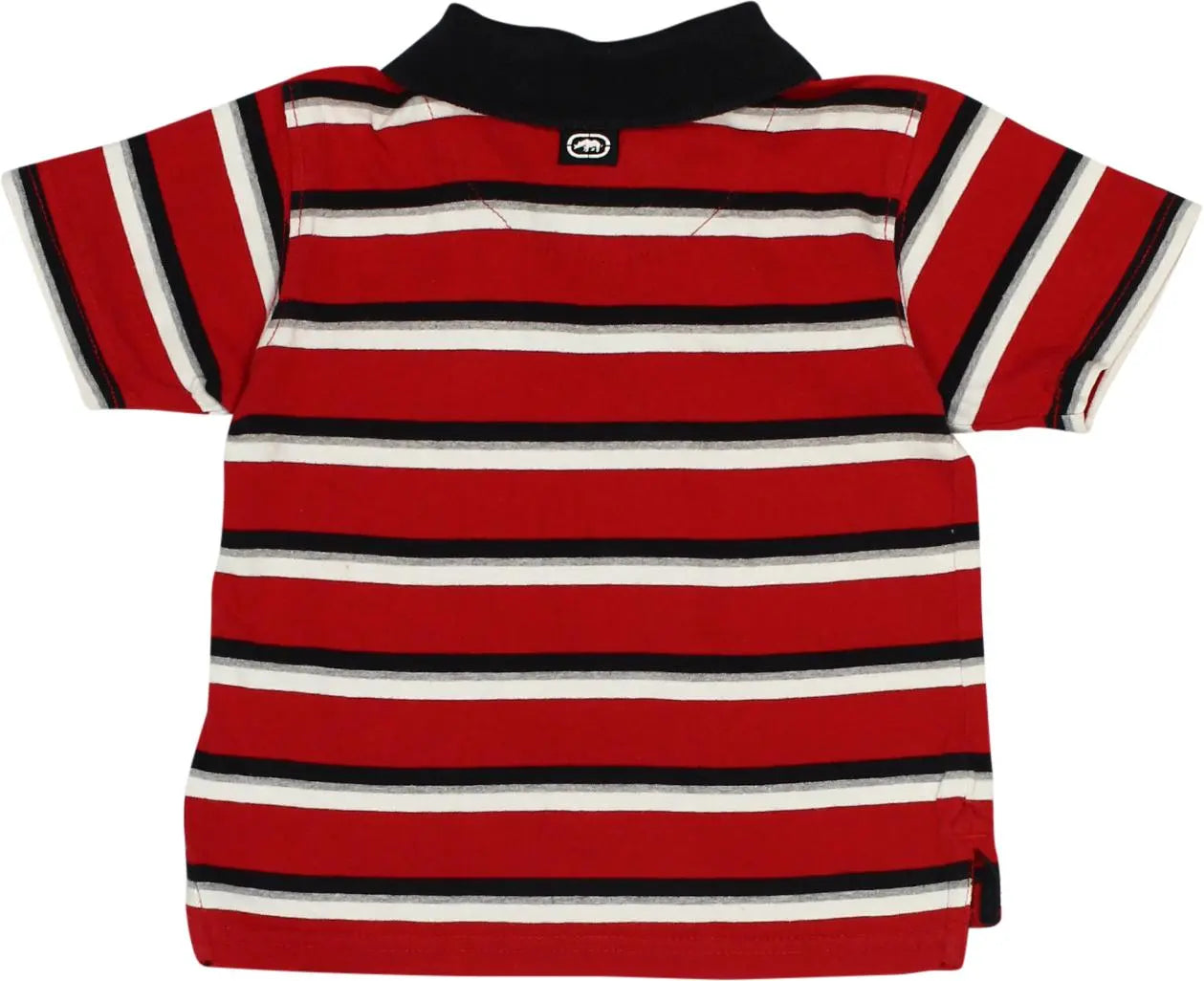 Unknown - Striped Polo Shirt- ThriftTale.com - Vintage and second handclothing