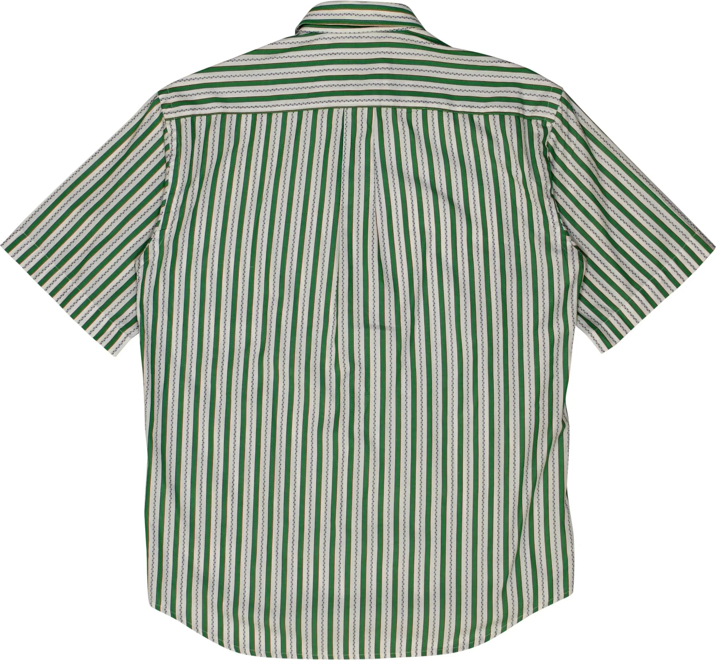 Unknown - Striped Short Sleeve Shirt- ThriftTale.com - Vintage and second handclothing