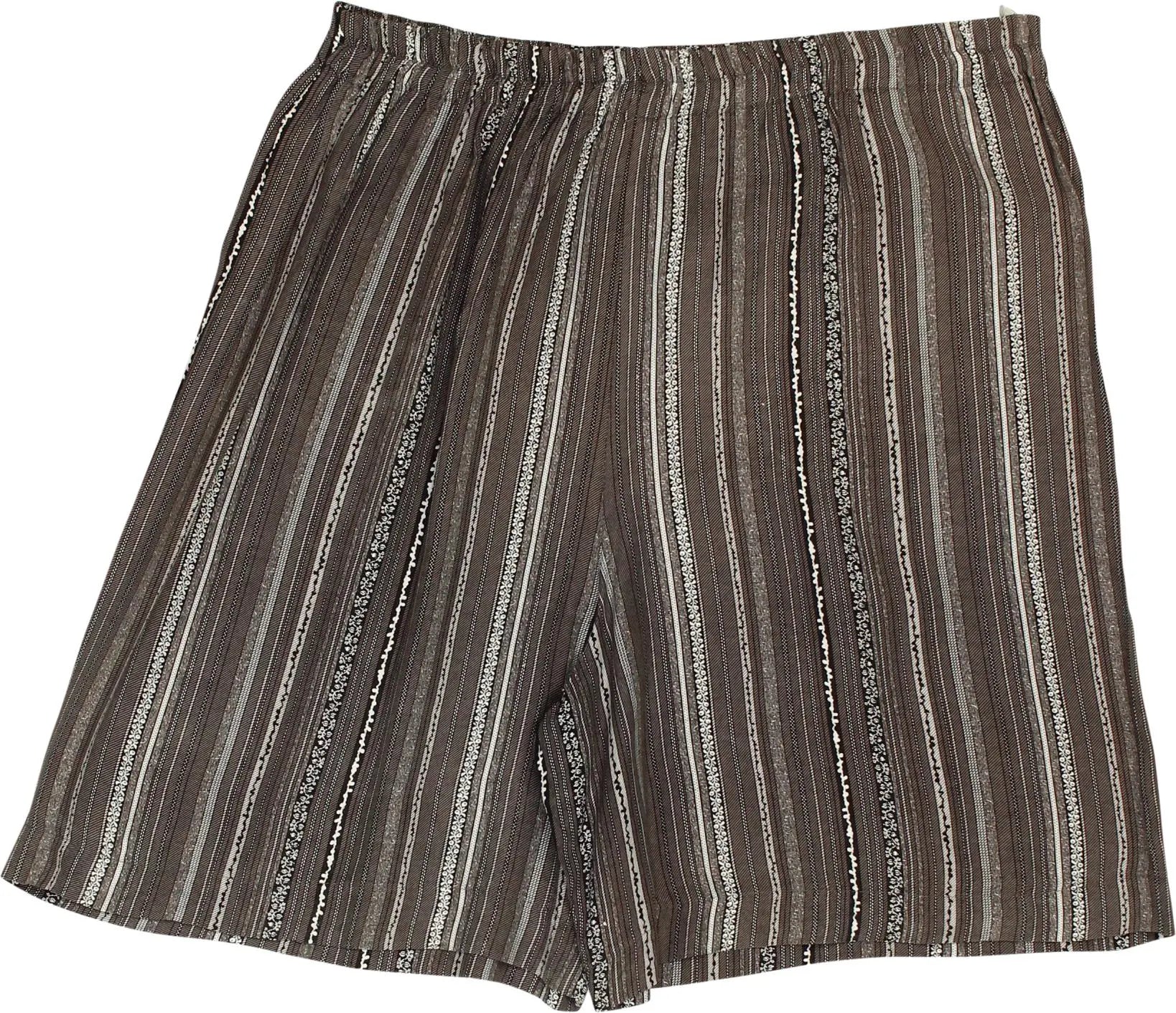 Unknown - Striped Shorts- ThriftTale.com - Vintage and second handclothing
