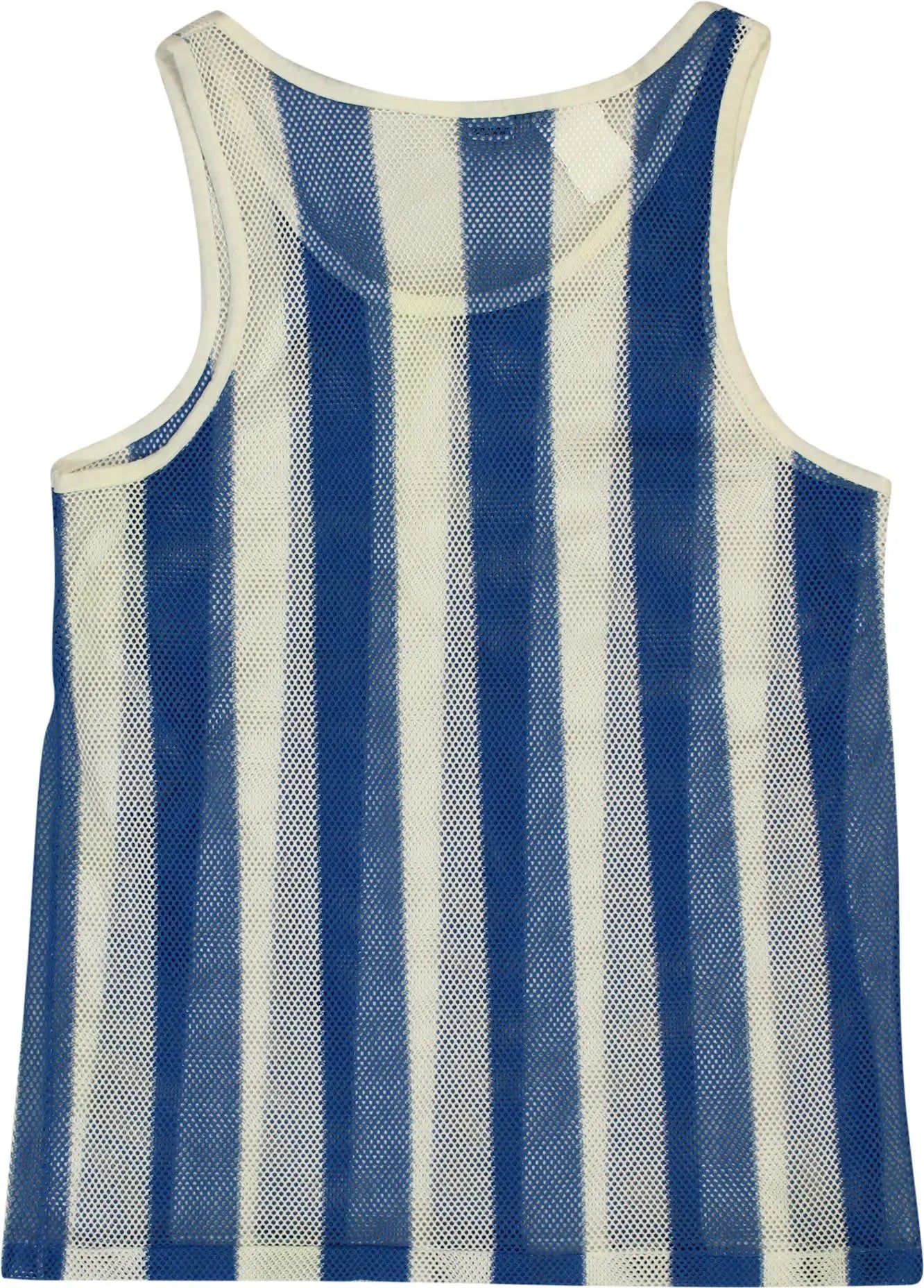 Unknown - Striped Sleeveless Top- ThriftTale.com - Vintage and second handclothing