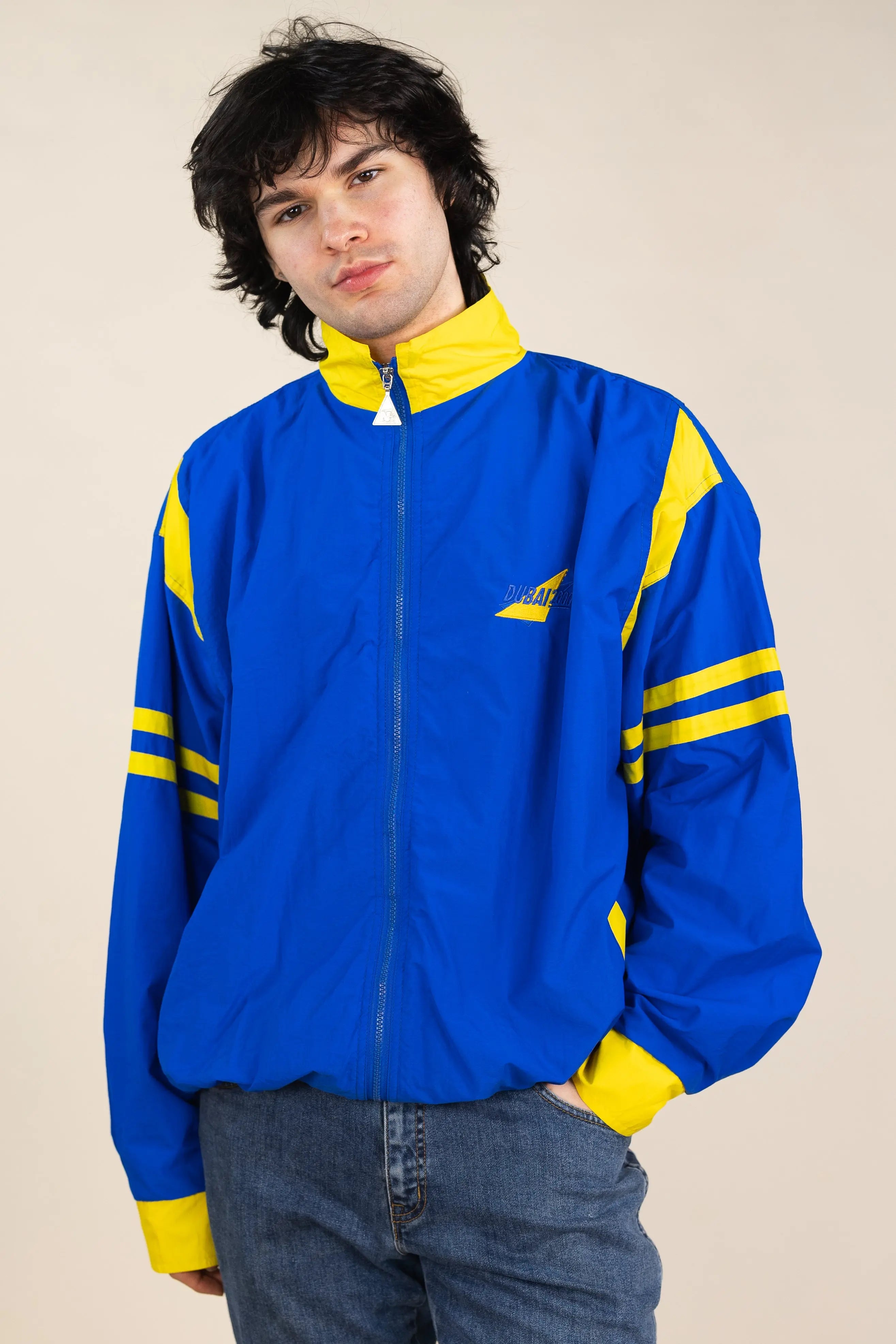 Unknown - Track Jacket- ThriftTale.com - Vintage and second handclothing