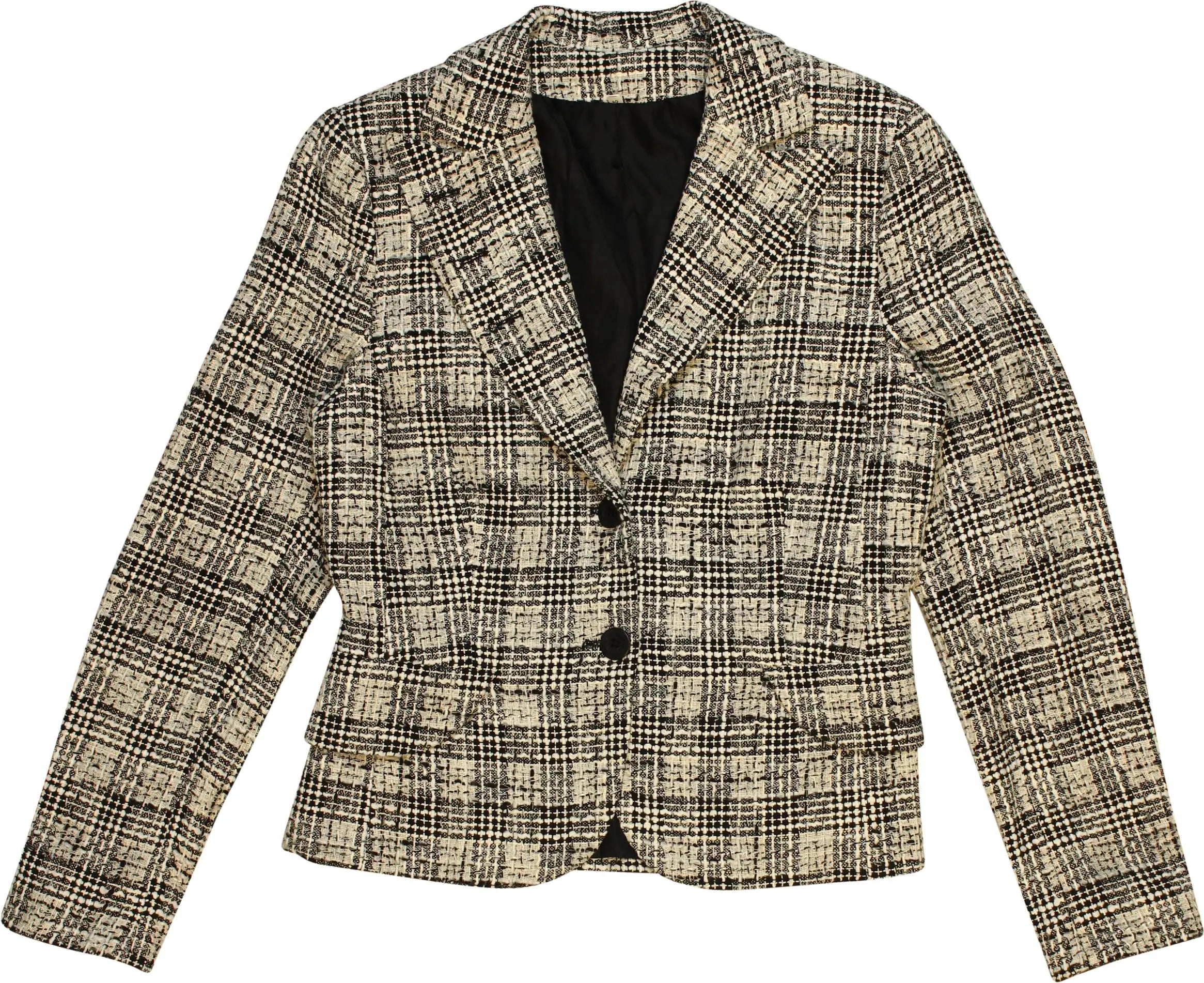 Unknown - Tweed Blazer- ThriftTale.com - Vintage and second handclothing