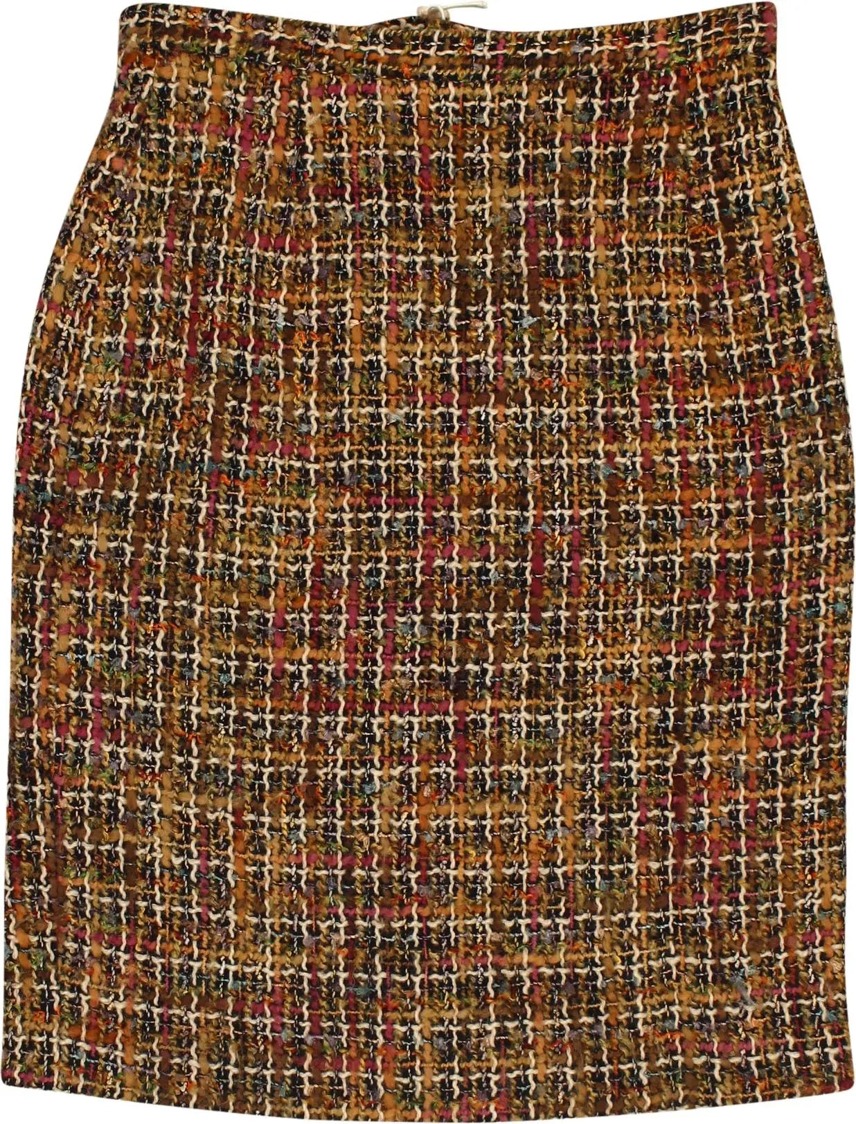 Unknown - Tweed pencil skirt- ThriftTale.com - Vintage and second handclothing