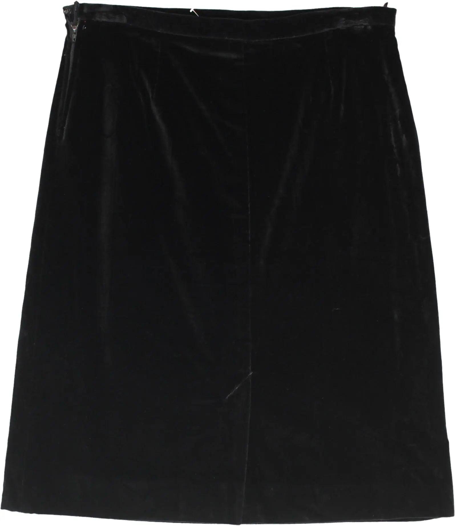 Unknown - Velvet Skirt- ThriftTale.com - Vintage and second handclothing