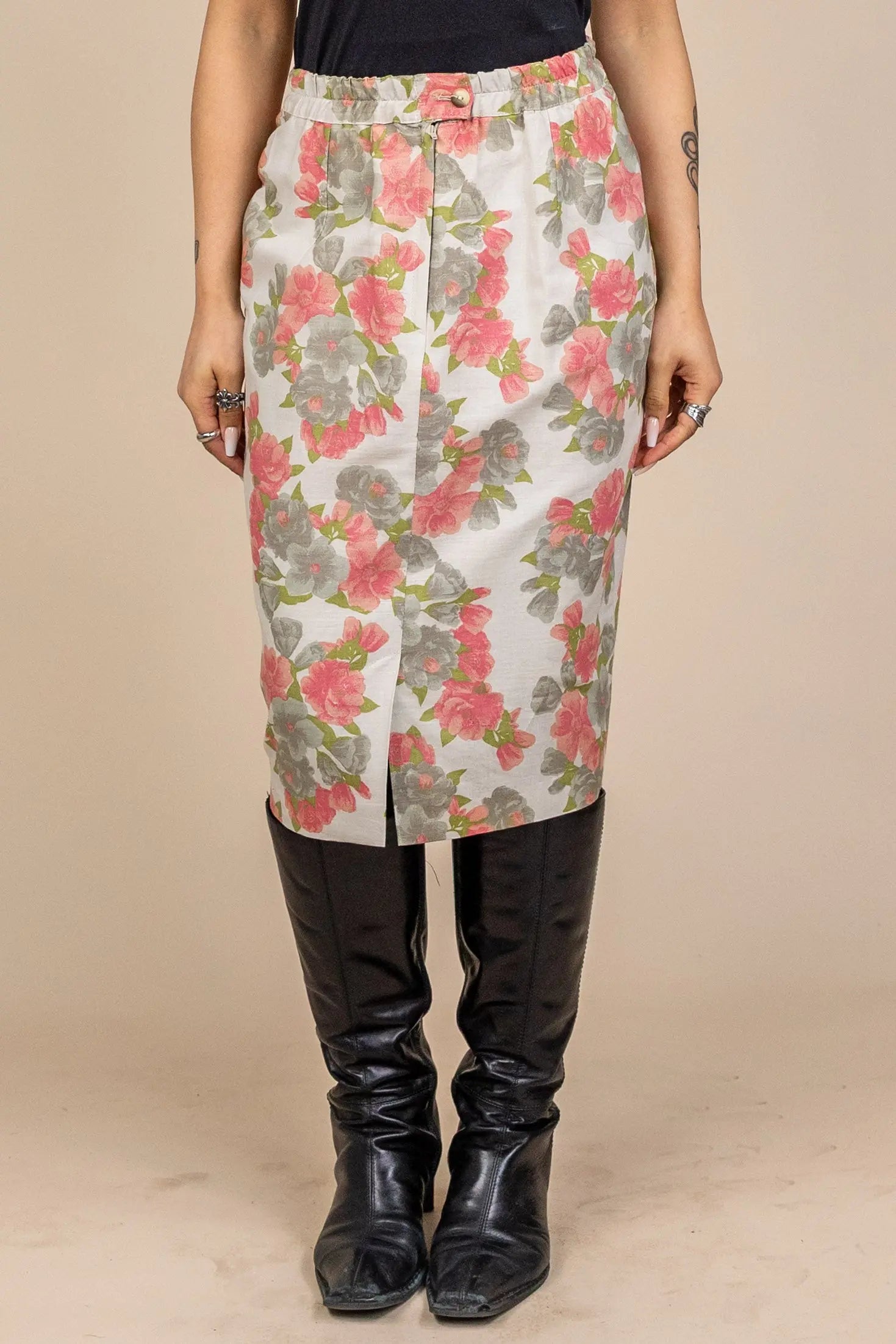 Corduroy Mini Skirt Patterned Corduroy Skirt Nina Morena Women's