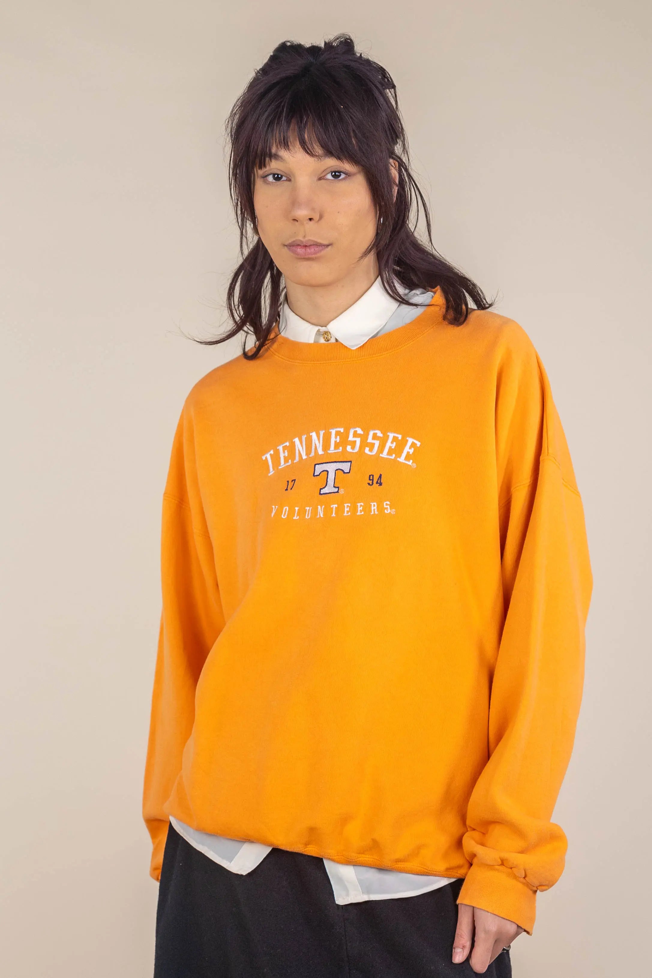 Unknown - Vintage 90s Crew Neck Sweatshirt- ThriftTale.com - Vintage and second handclothing