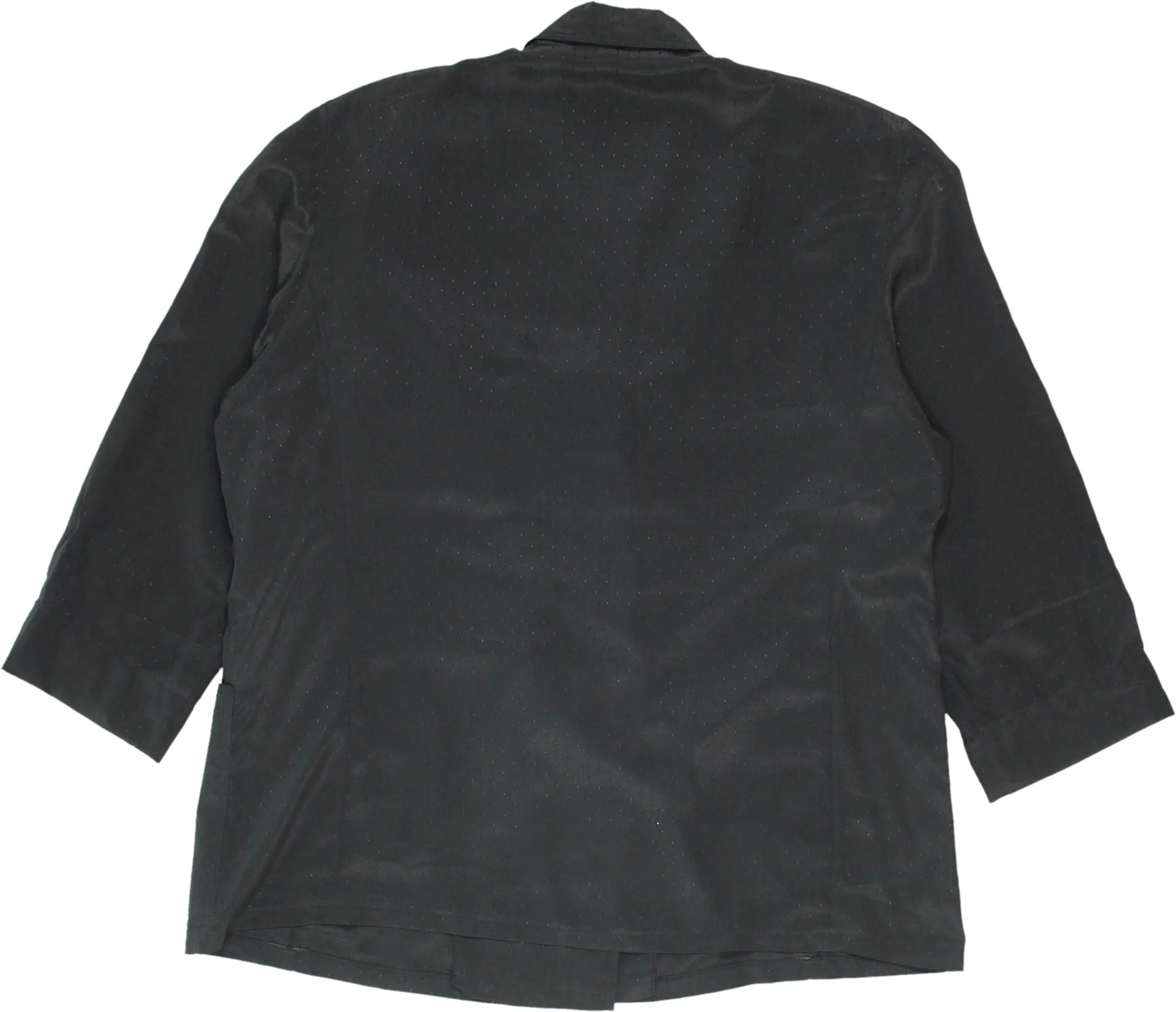 Unknown - Vintage Black Blazer- ThriftTale.com - Vintage and second handclothing