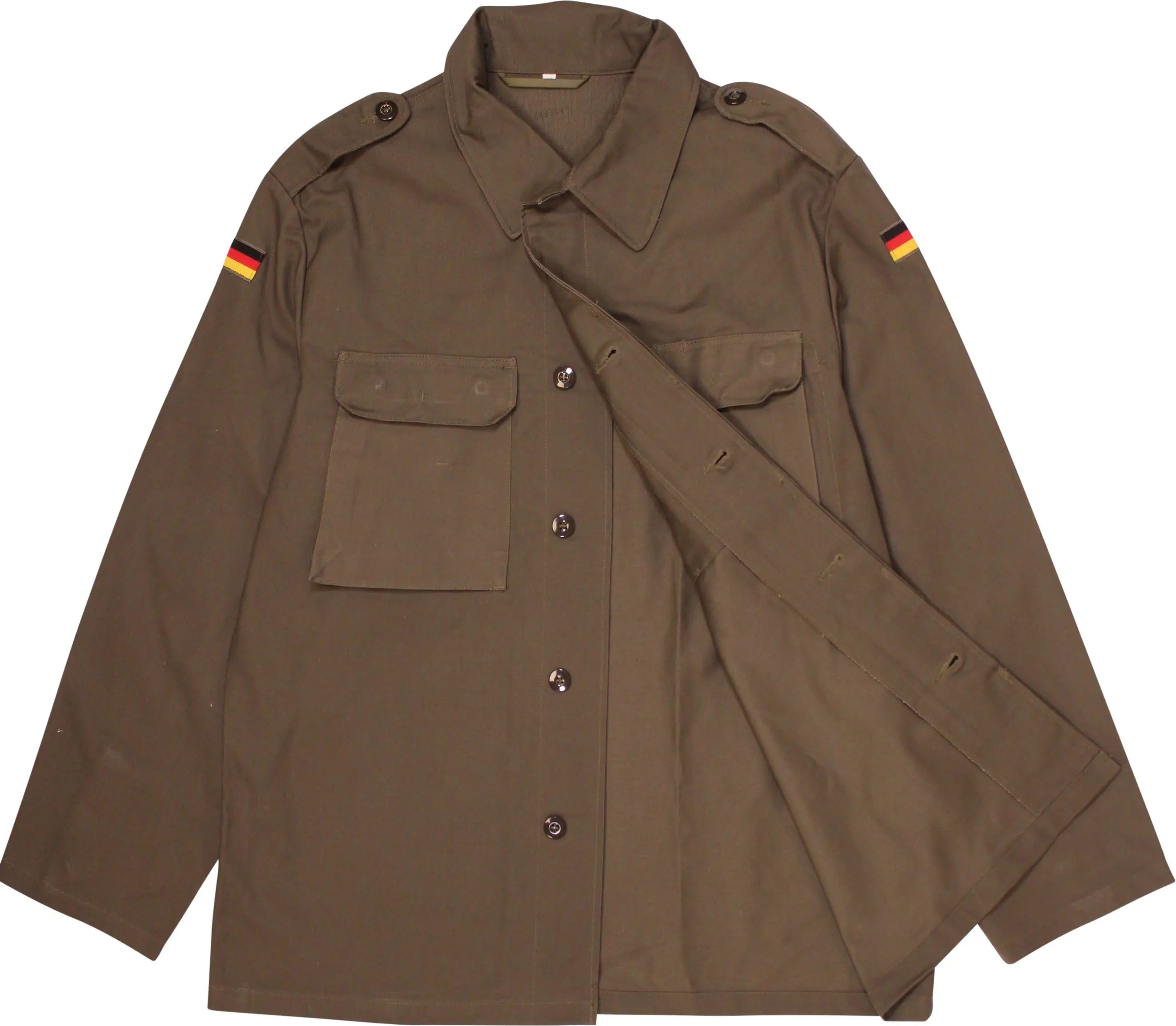 Unknown - Vintage German Military Shirt- ThriftTale.com - Vintage and second handclothing