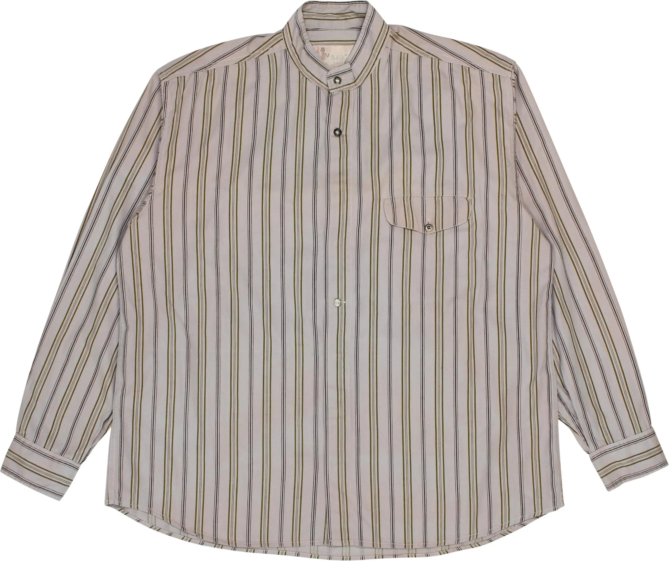 Unknown - Vintage Striped Shirt- ThriftTale.com - Vintage and second handclothing