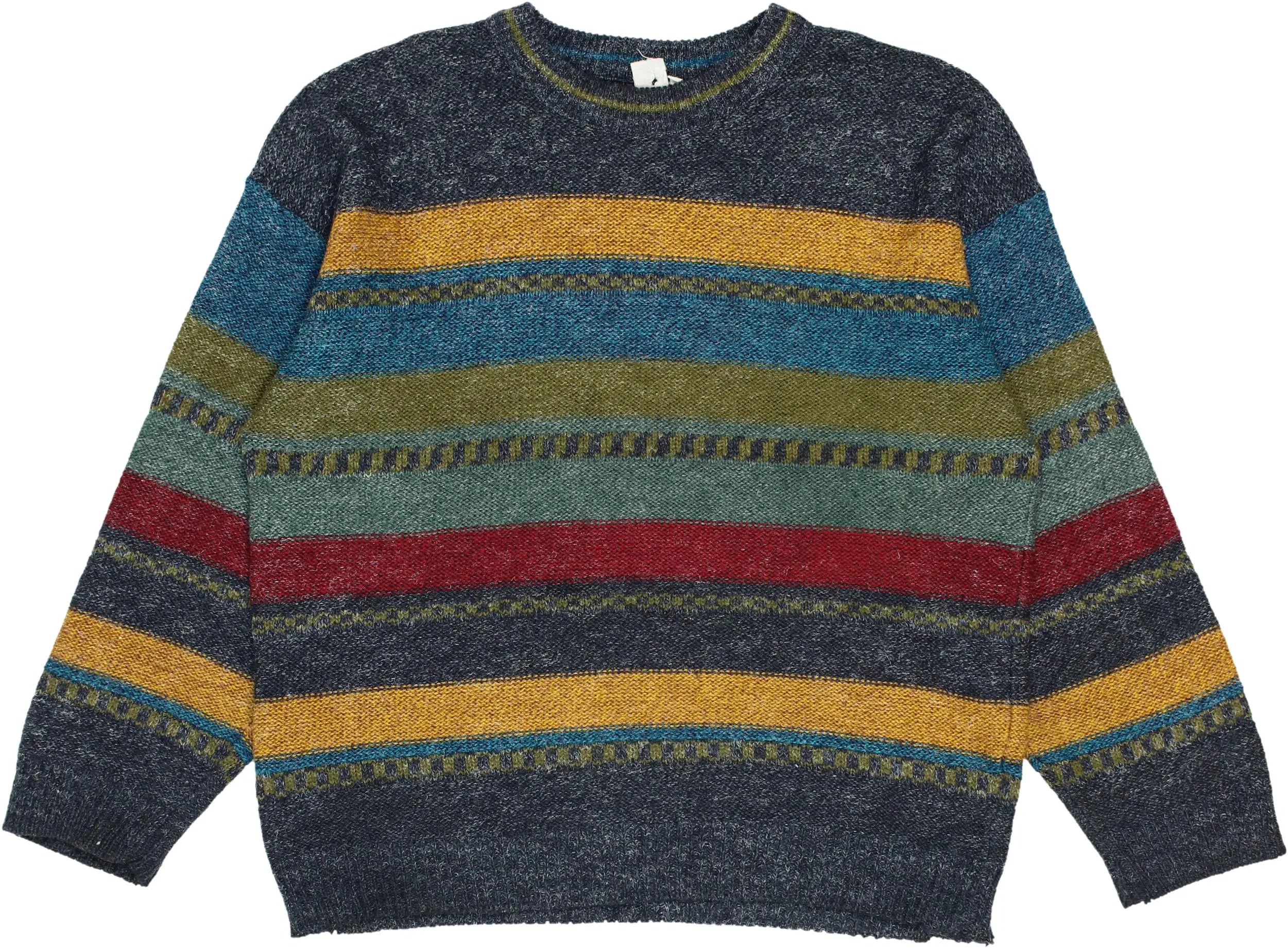 Unknown - Vintage Wool Blend Knitted Jumper- ThriftTale.com - Vintage and second handclothing