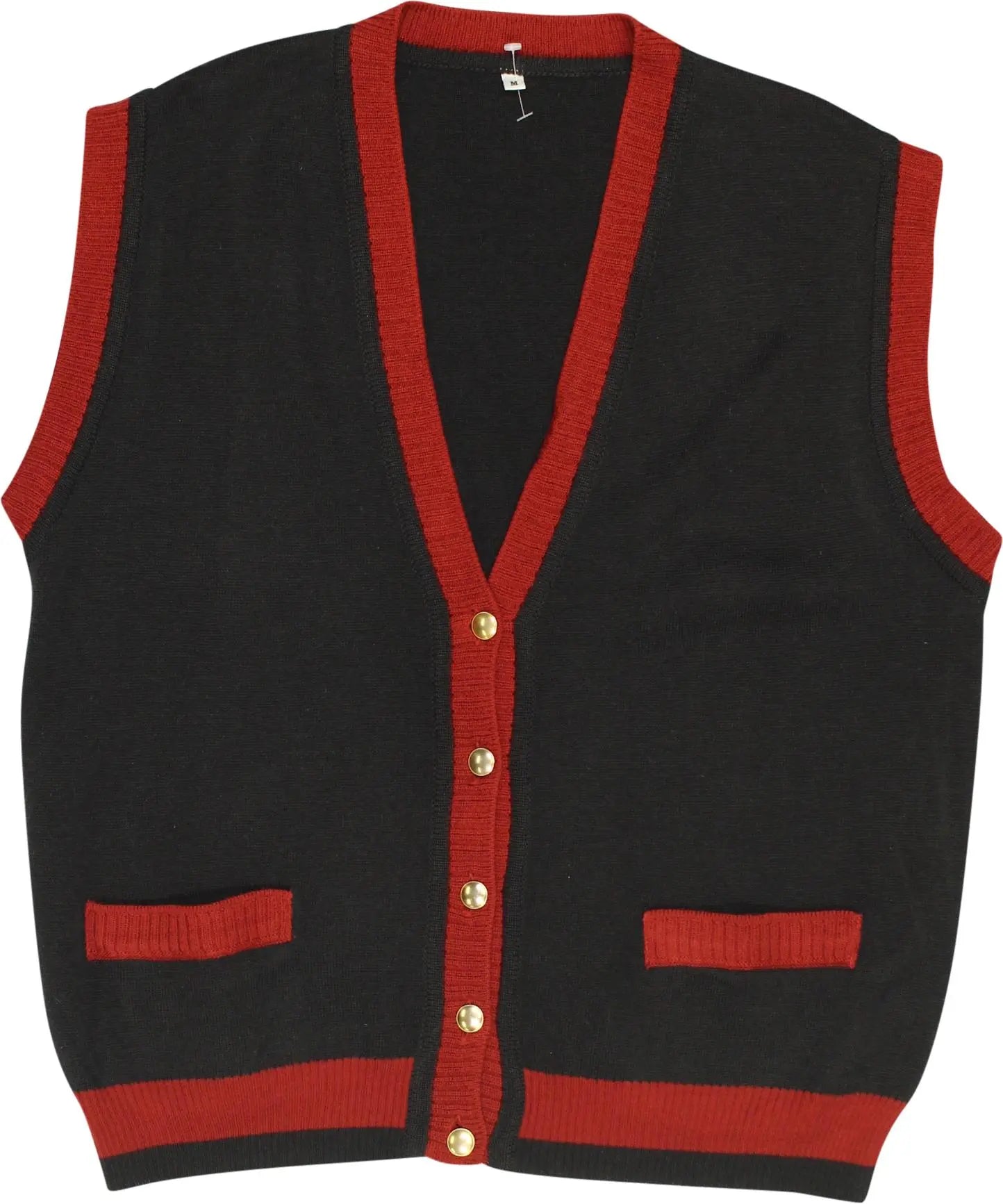Unknown - Waistcoat- ThriftTale.com - Vintage and second handclothing