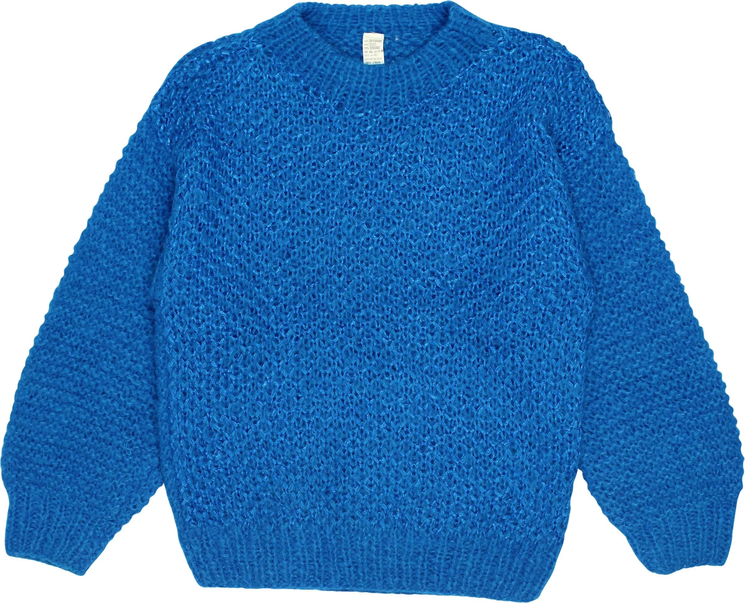 Unknown - Wool Blend Knitted Jumper- ThriftTale.com - Vintage and second handclothing