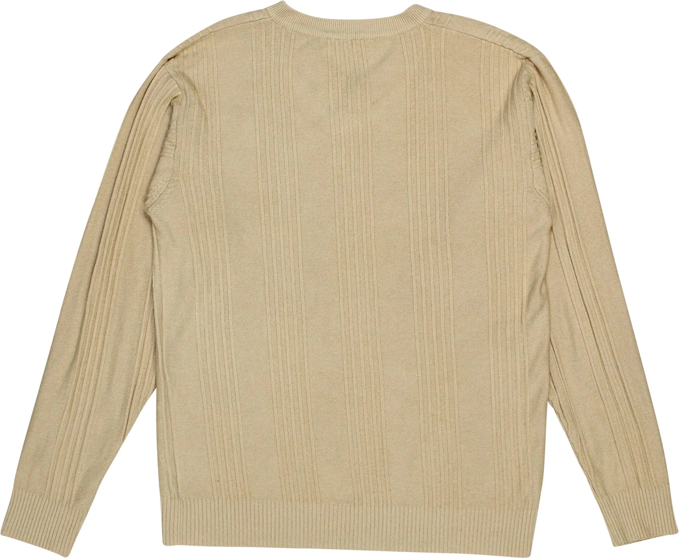 Unknown - Wool Blend V-Neck Jumper- ThriftTale.com - Vintage and second handclothing