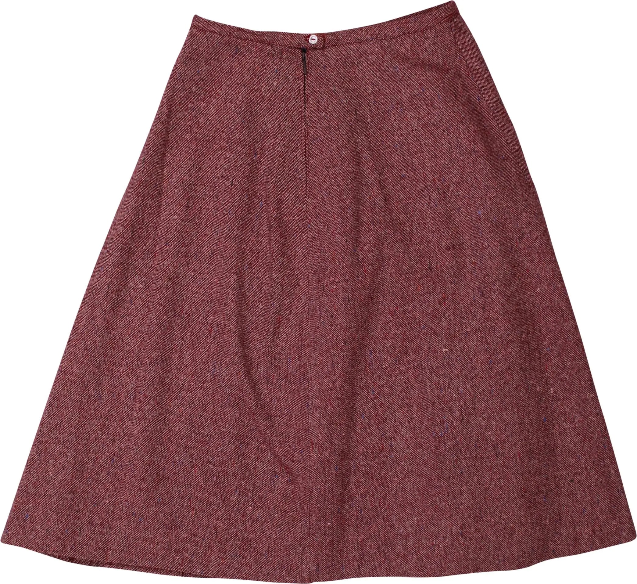 Unknown - Wool Circle Skirt- ThriftTale.com - Vintage and second handclothing