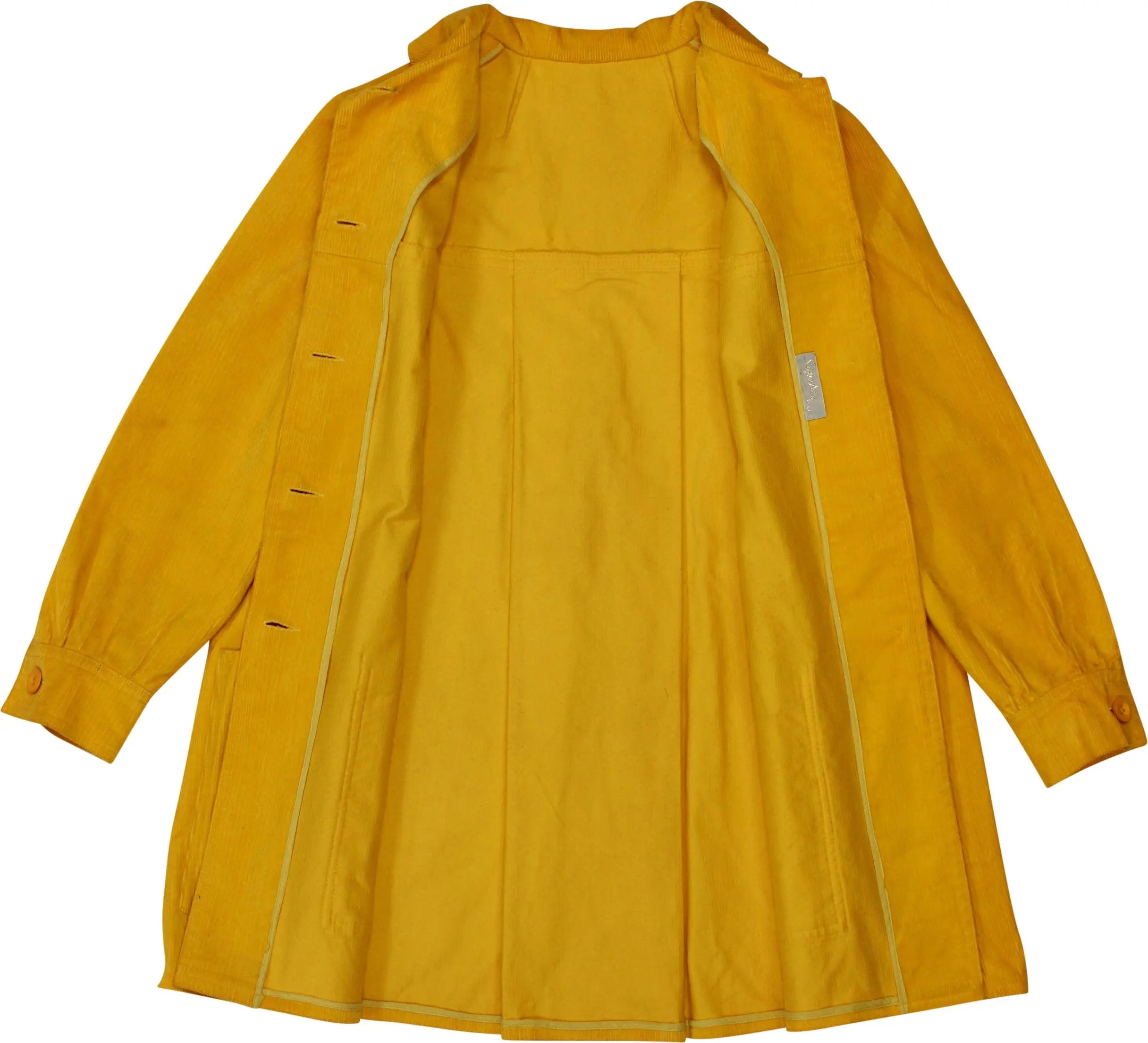 Unknown - Yellow Corduroy Jacket- ThriftTale.com - Vintage and second handclothing