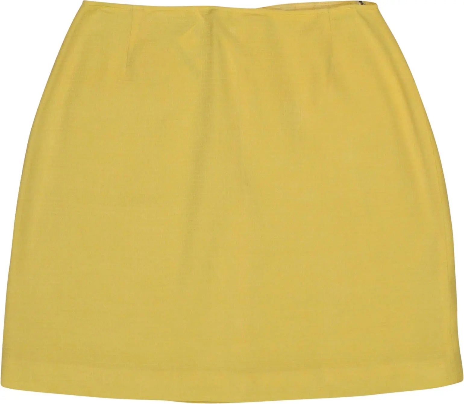 Unknown - Yellow Pencil Skirt- ThriftTale.com - Vintage and second handclothing