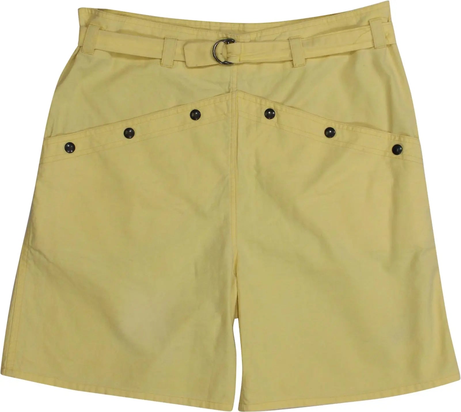 Unknown - Yellow Shorts- ThriftTale.com - Vintage and second handclothing