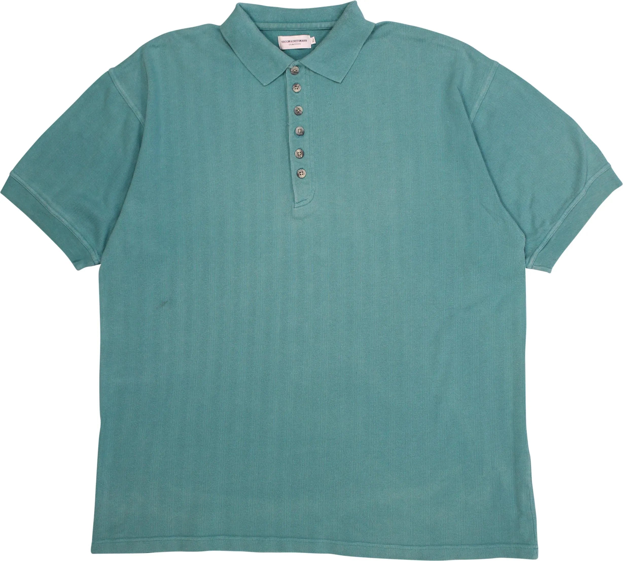 V&D - Polo Shirt- ThriftTale.com - Vintage and second handclothing